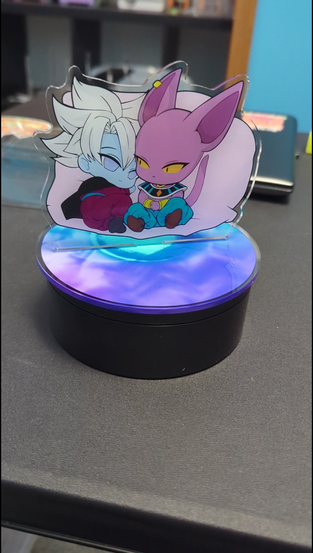 Beerus x Whis Dragon Ball Inspired Acrylic Standee