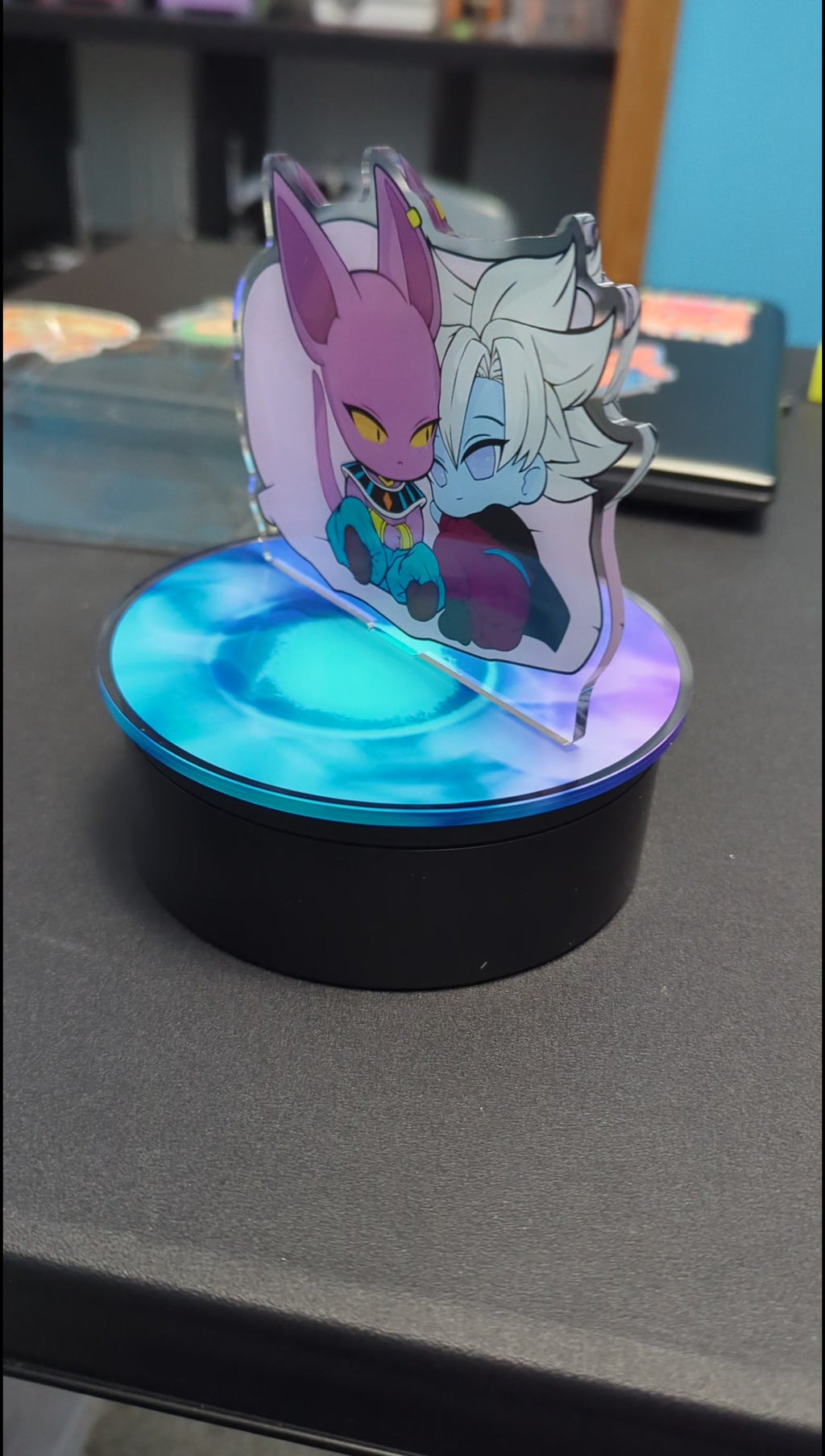 Beerus x Whis Dragon Ball Inspired Acrylic Standee