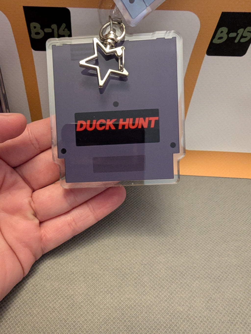 Nintendo NES Duck Hunt Inspired Shaker Keychain