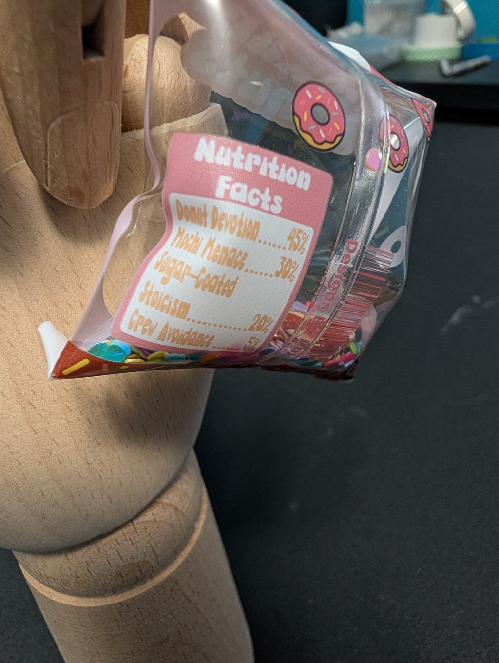 Candy Bag shaker keychain inspired by One Piece