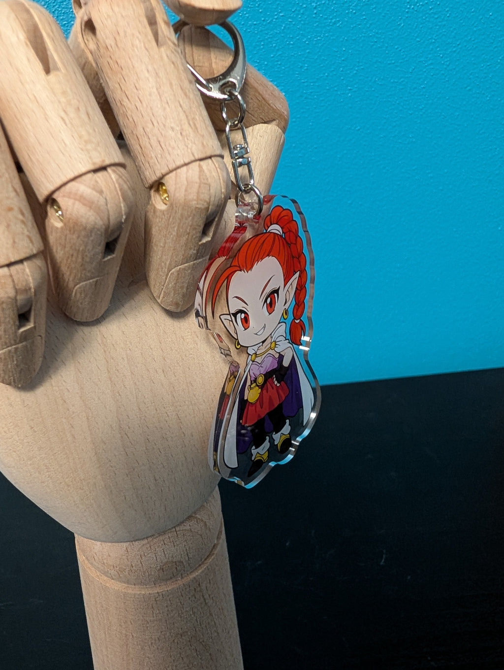 Chibi Chrono Trigger inspired Flea Keychain