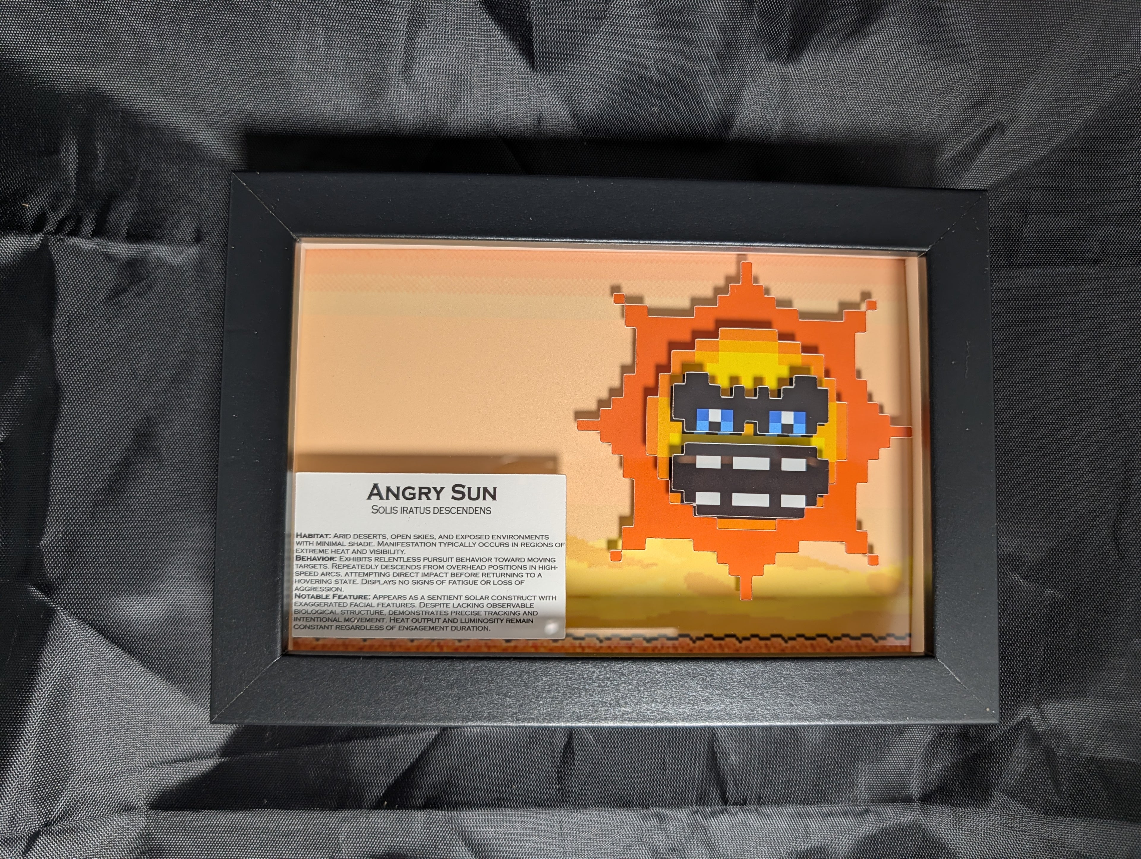 Angry Sun 4x6 Pixel Preservation