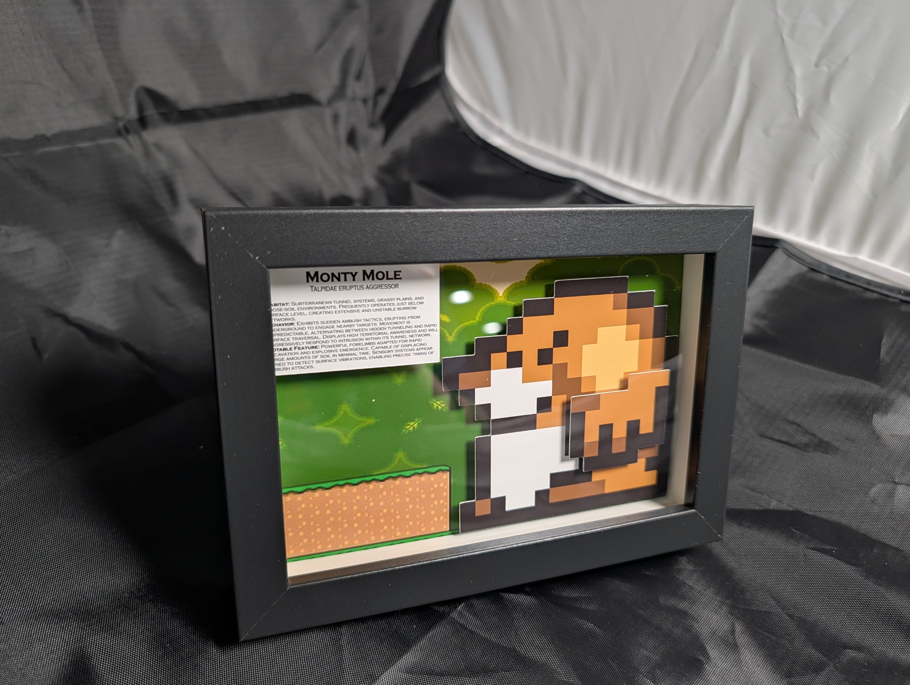 Monty Mole 4x6 Pixel Preservation