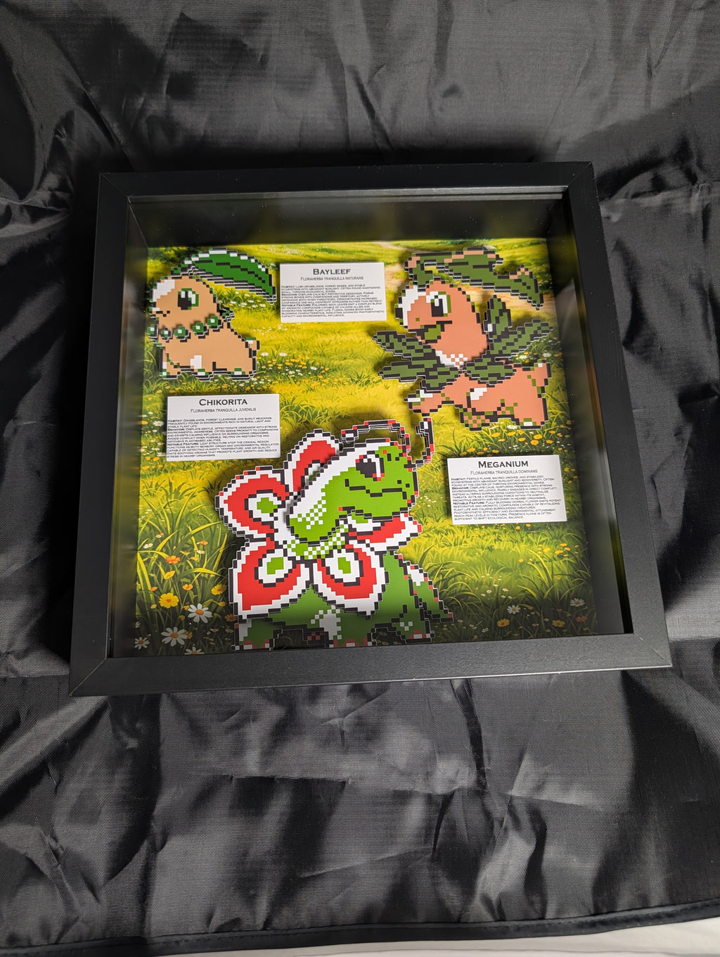 Pkmn Gen 2 Grass Evos 10x10 Pixel Preservation