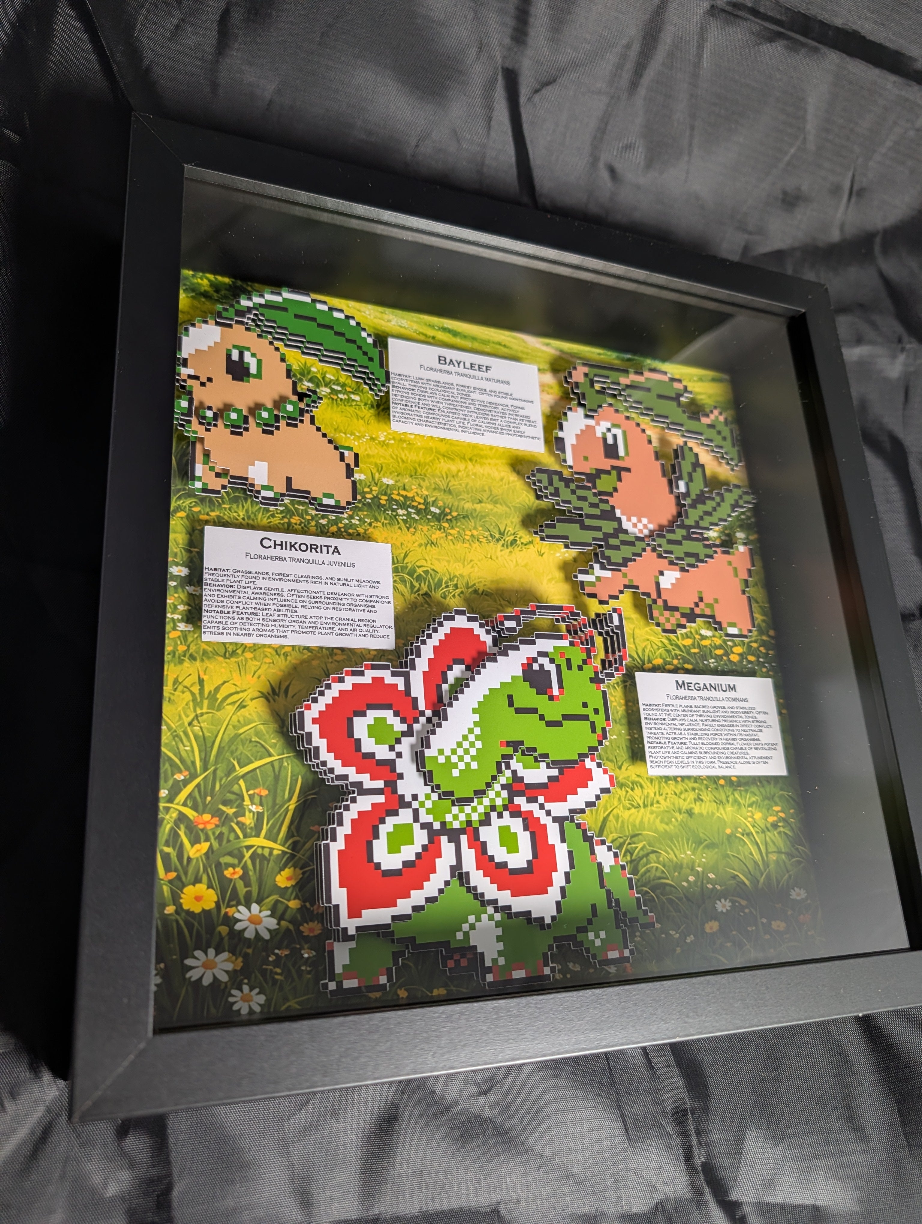 Pkmn Gen 2 Grass Evos 10x10 Pixel Preservation