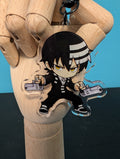 Chibi Death the Kid inspired Keychain