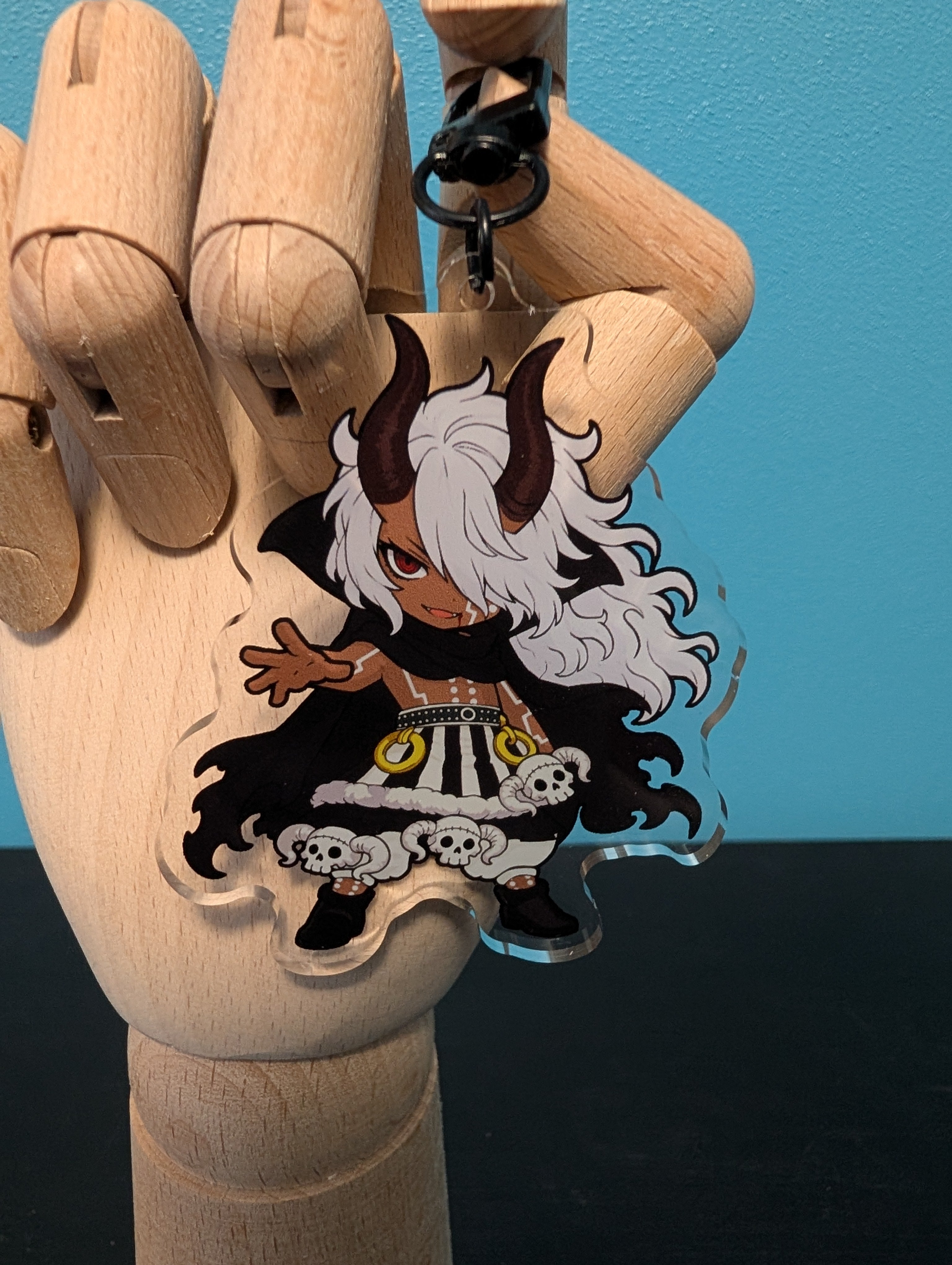 Chibi One Piece Inspired Imu Keychain