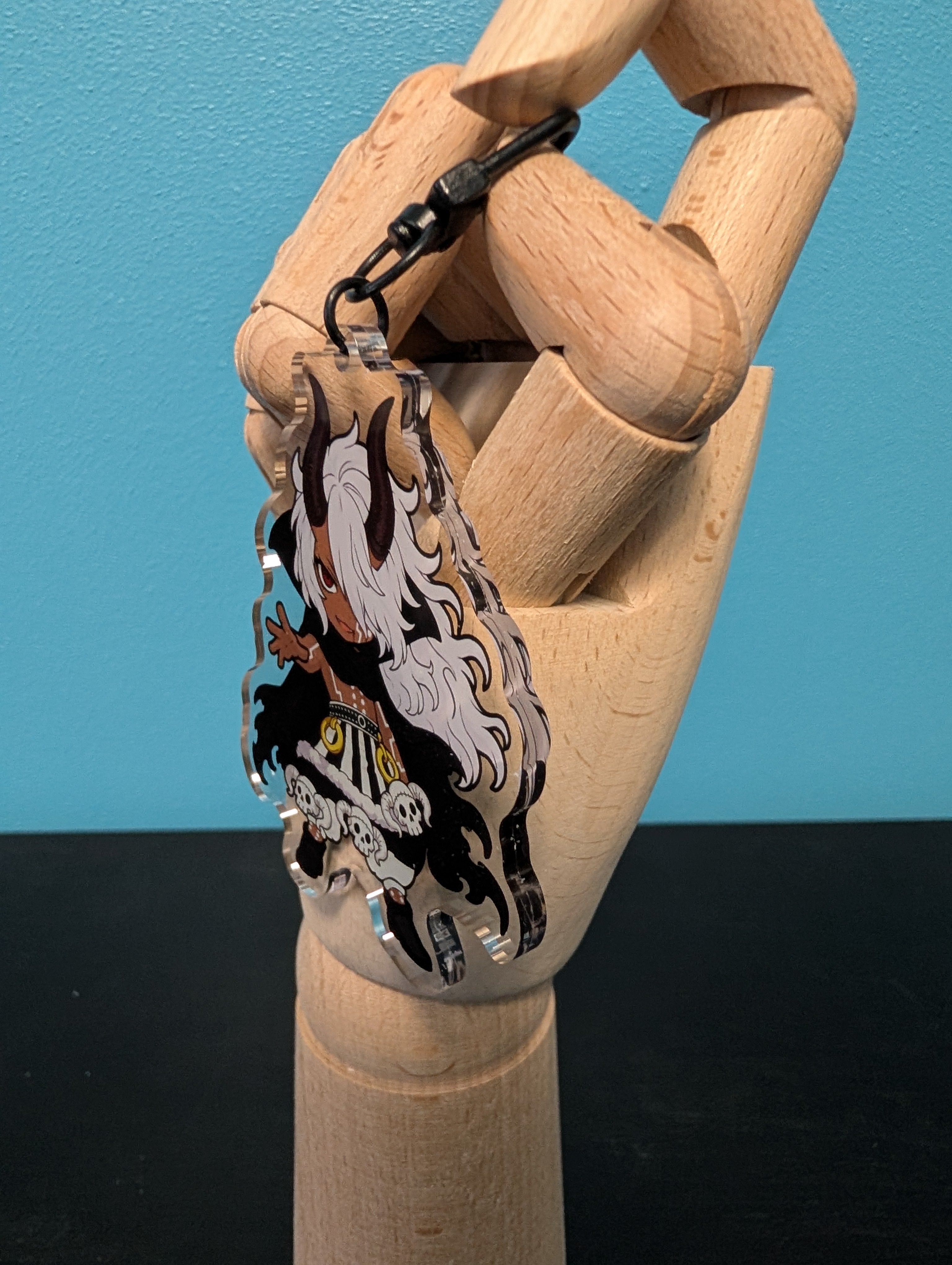 Chibi One Piece Inspired Imu Keychain