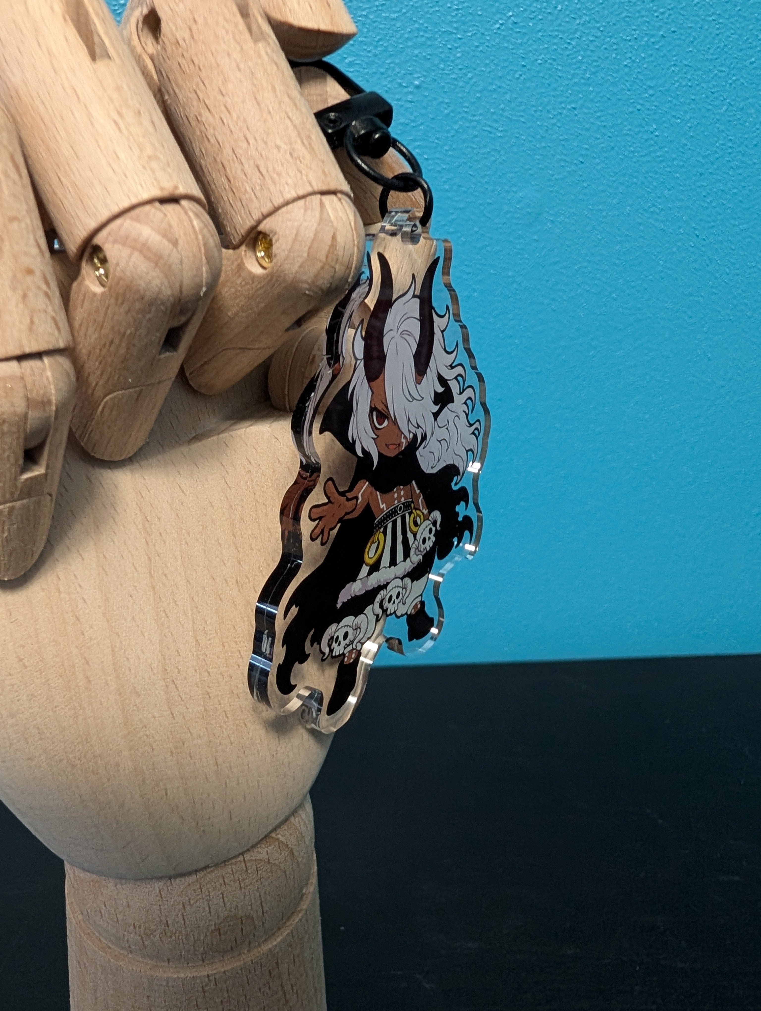 Chibi One Piece Inspired Imu Keychain