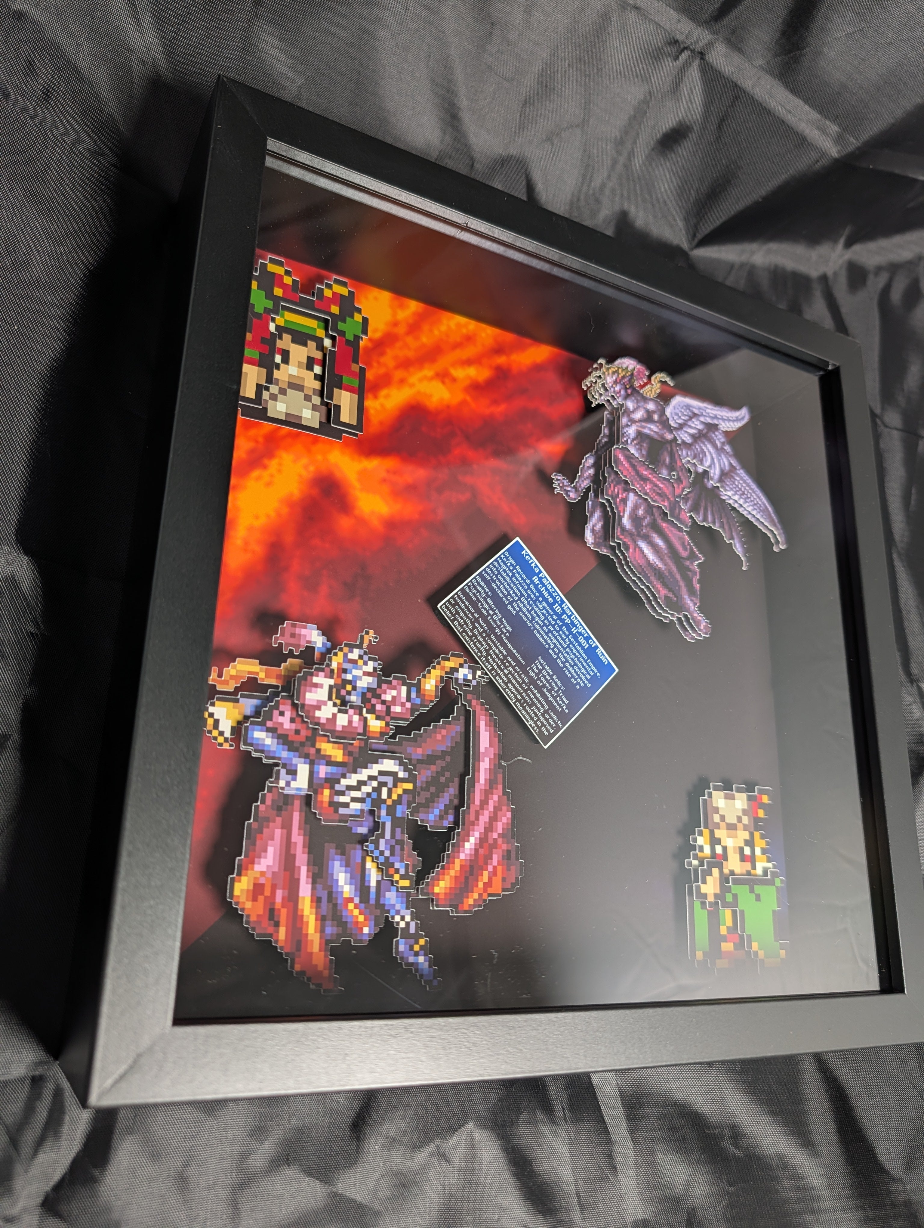 Kefka Special Edition FFVI 10x10 Pixel Preservation