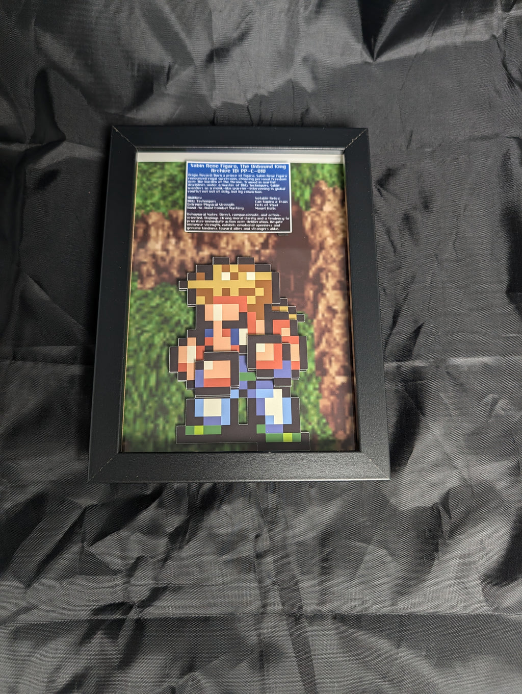 Sabin Figaro Special Edition FFVI 5x7 Pixel Preservation