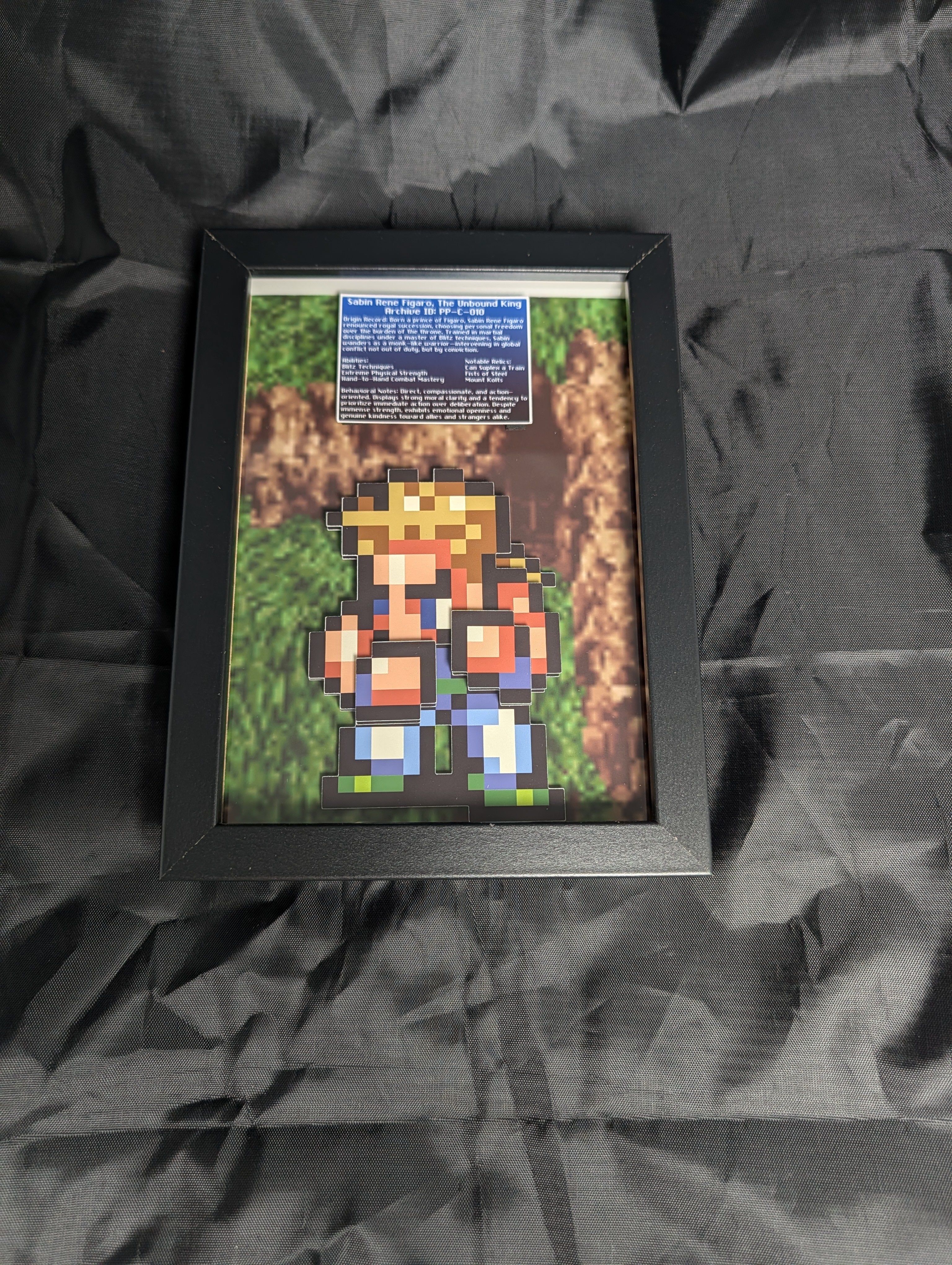 Sabin Figaro Special Edition FFVI 5x7 Pixel Preservation