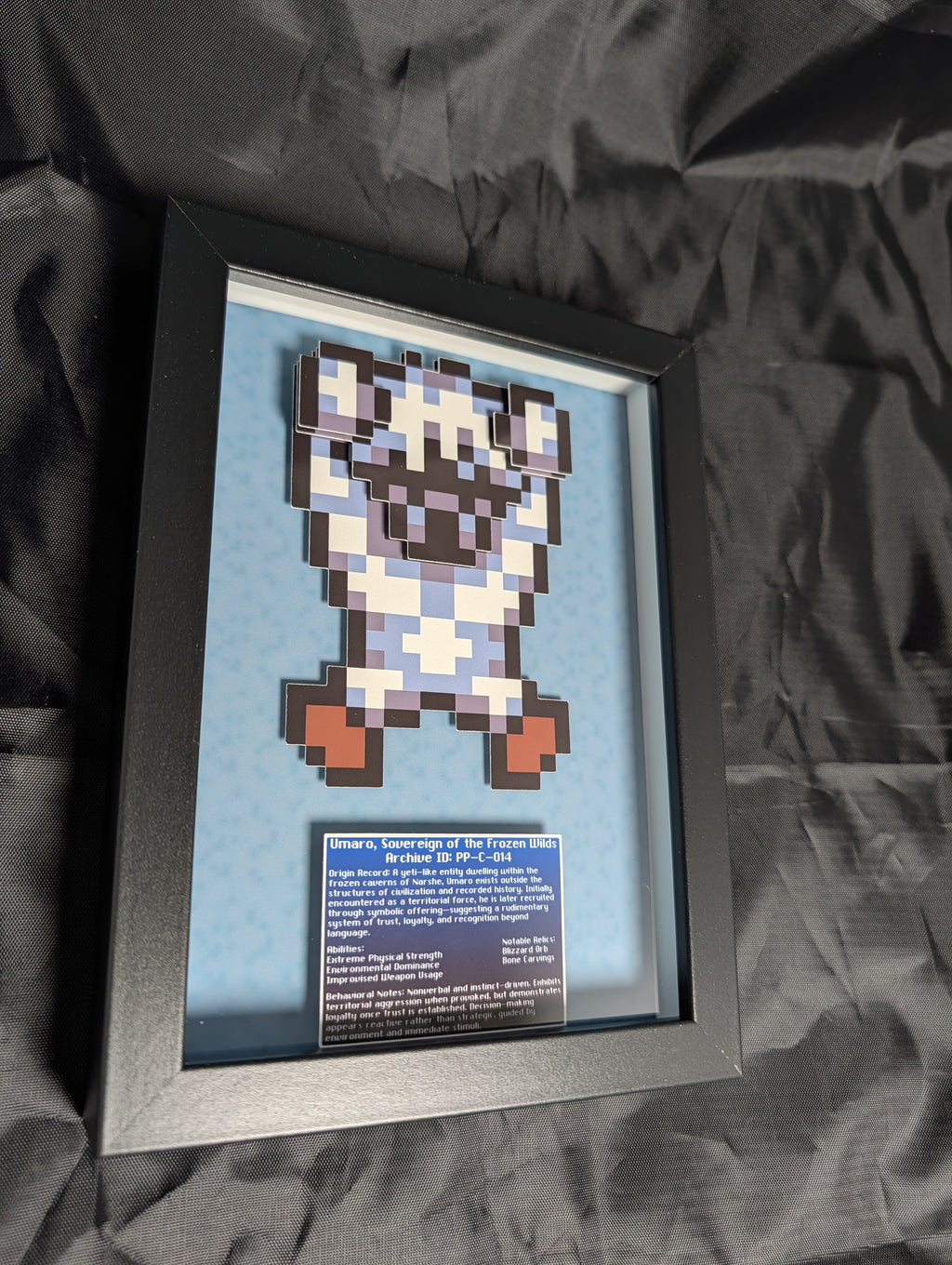 Umaro Special Edition FFVI 5x7 Pixel Preservation