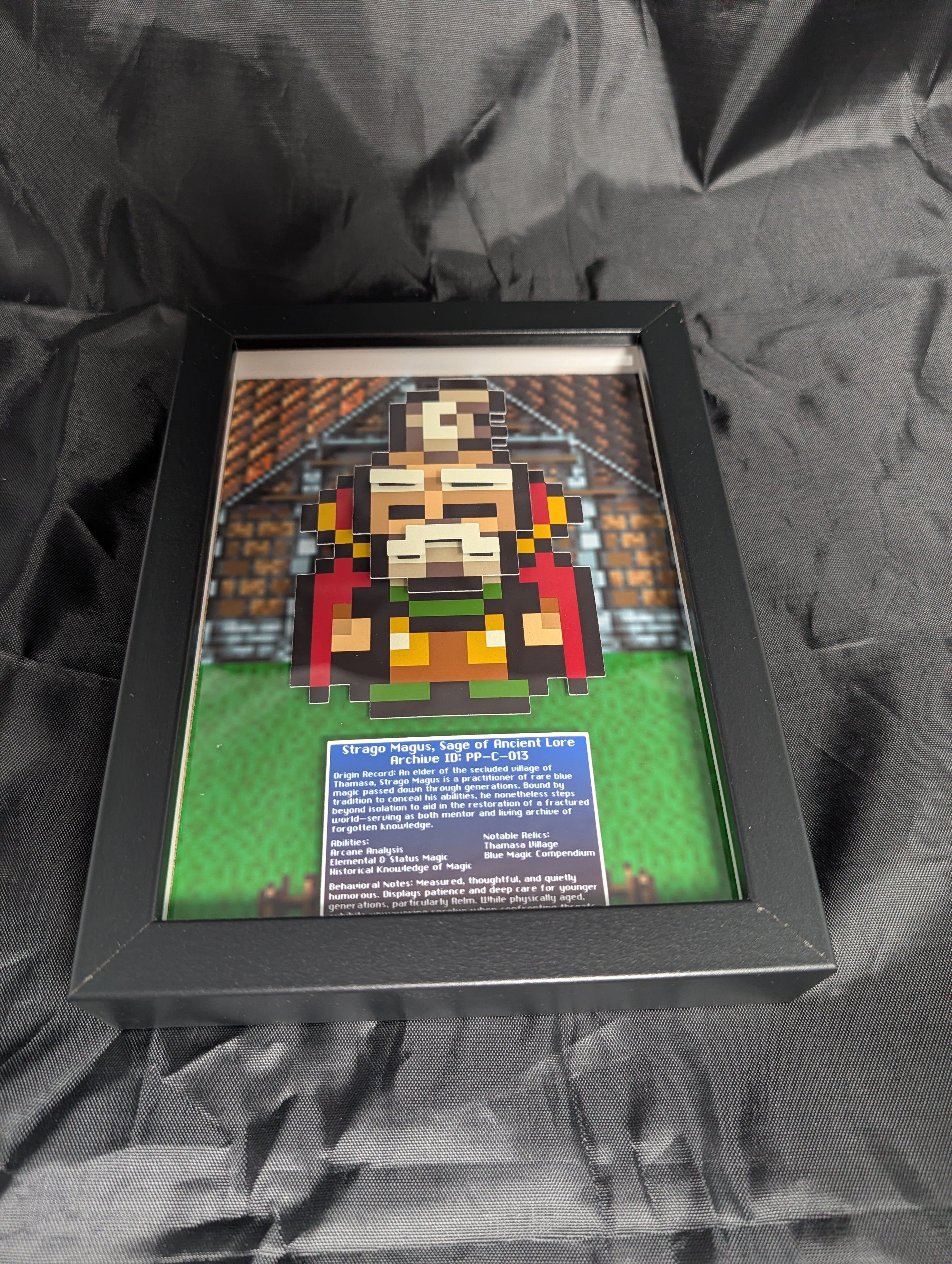 Strago Magus Special Edition FFVI 5x7 Pixel Preservation