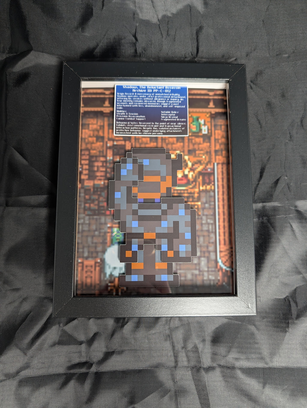 Shadow Special Edition FFVI 5x7 Pixel Preservation