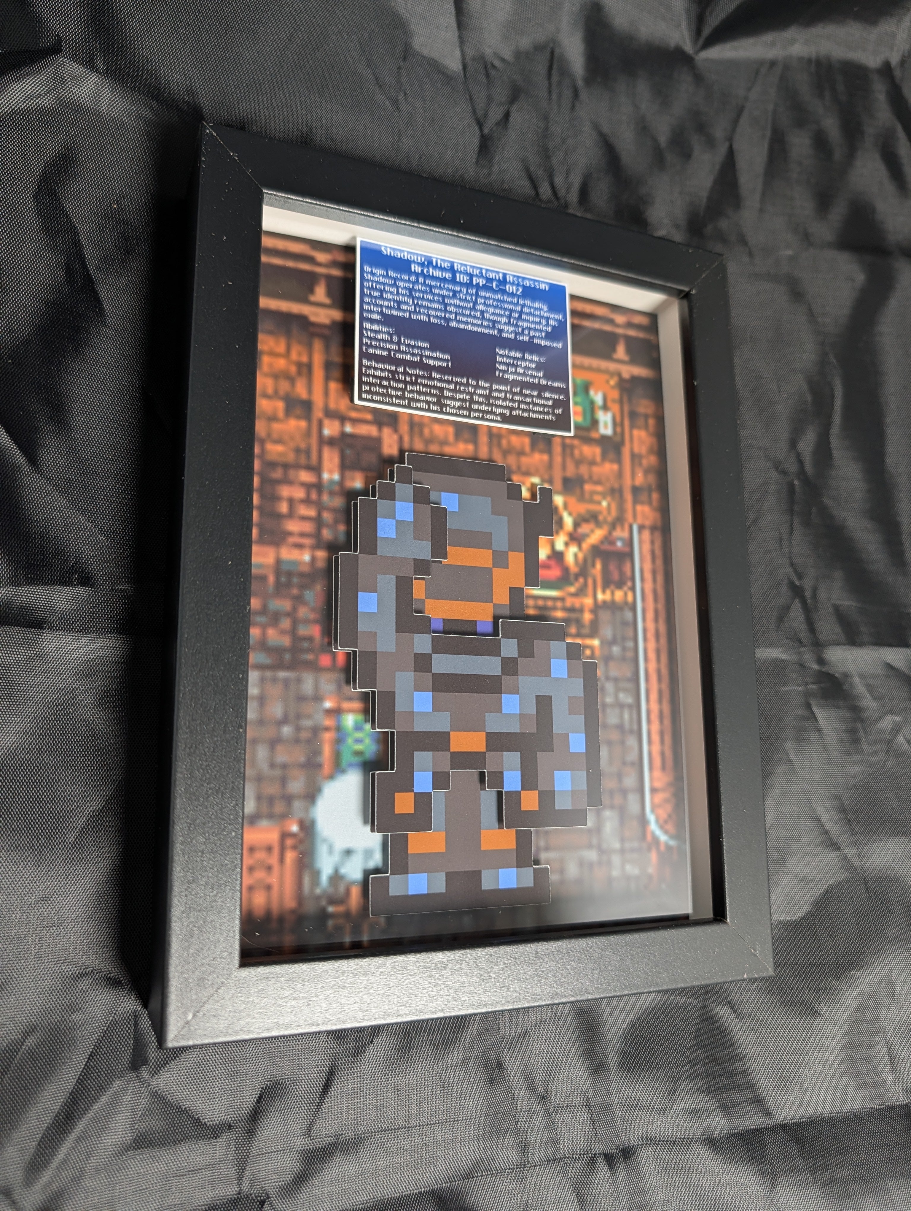 Shadow Special Edition FFVI 5x7 Pixel Preservation
