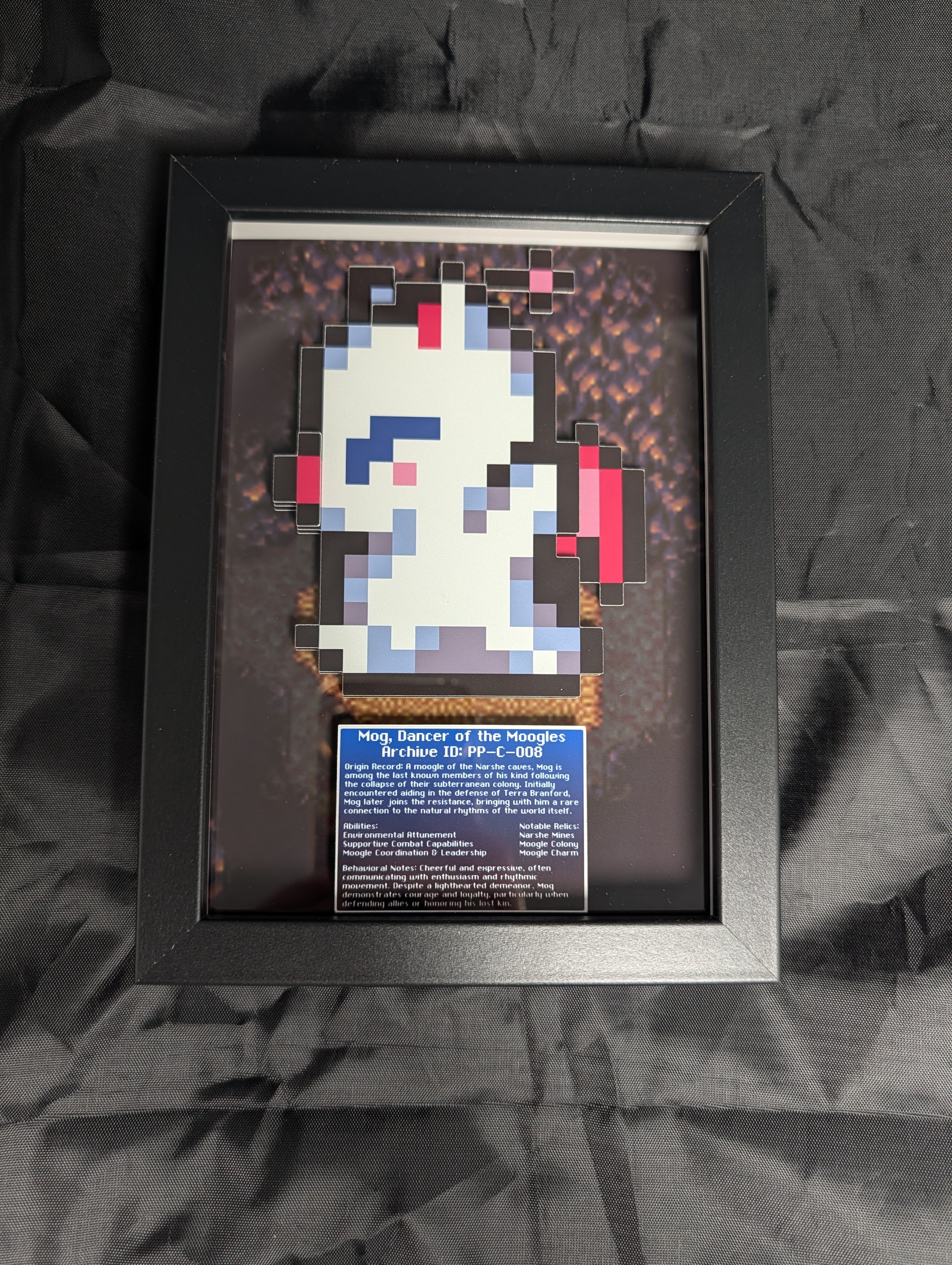 Mog Special Edition FFVI 5x7 Pixel Preservation