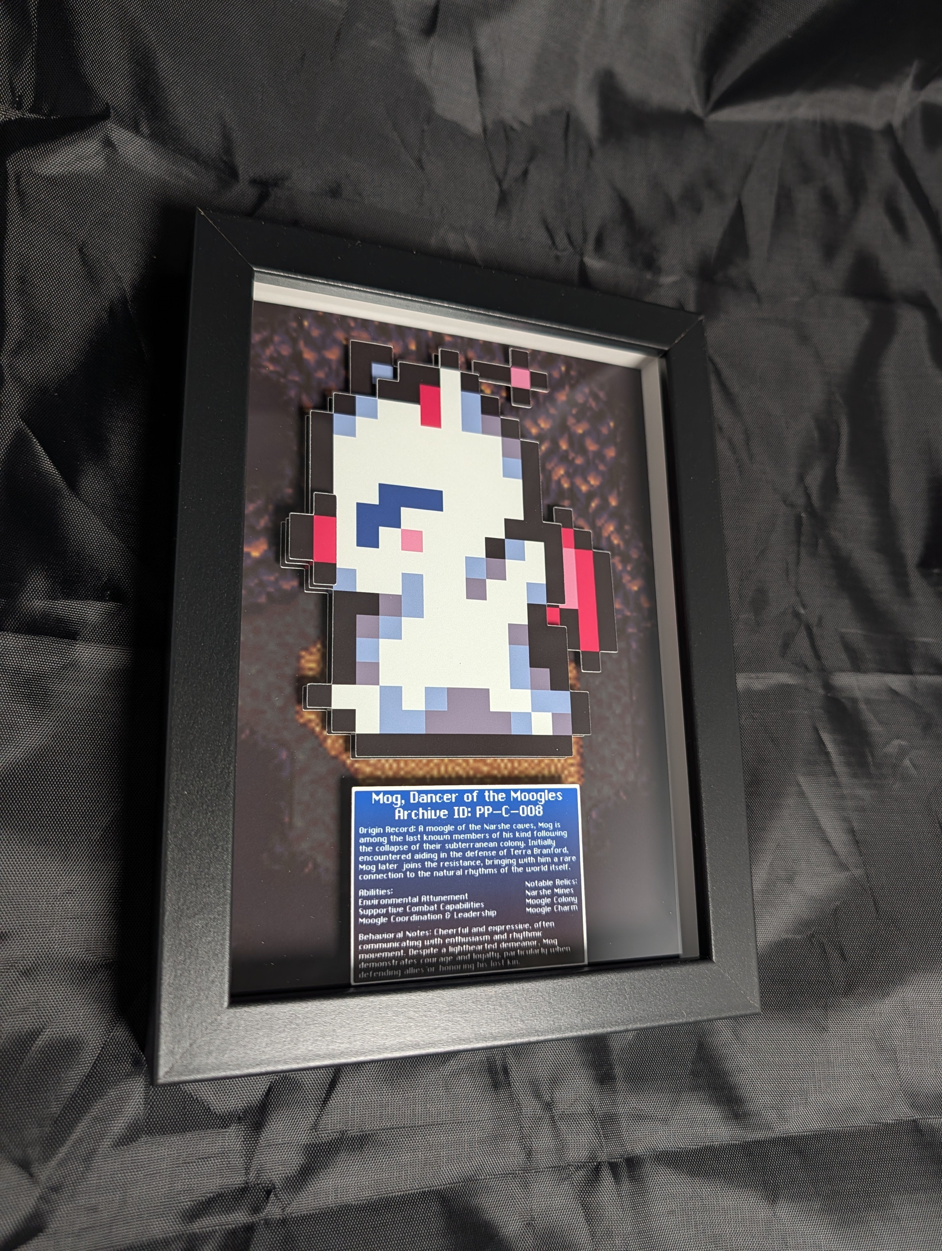 Mog Special Edition FFVI 5x7 Pixel Preservation