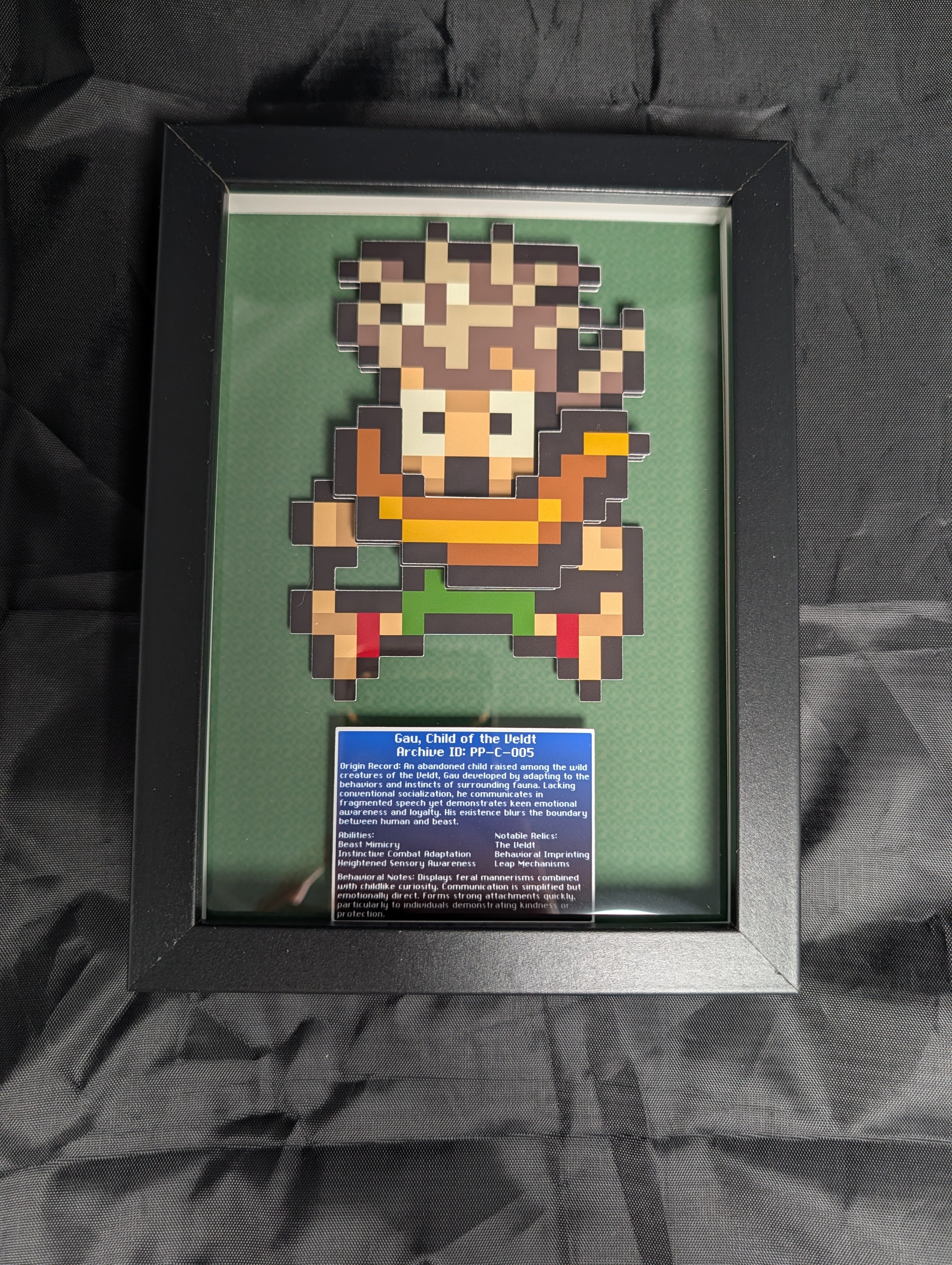 Gau Special Edition FFVI 5x7 Pixel Preservation