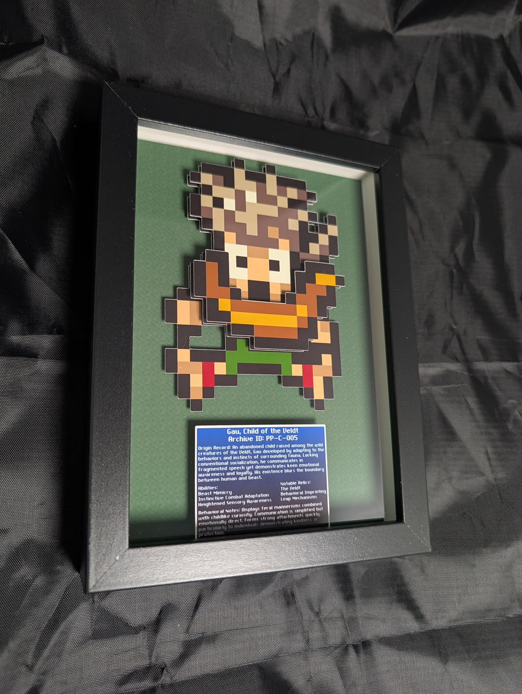 Gau Special Edition FFVI 5x7 Pixel Preservation