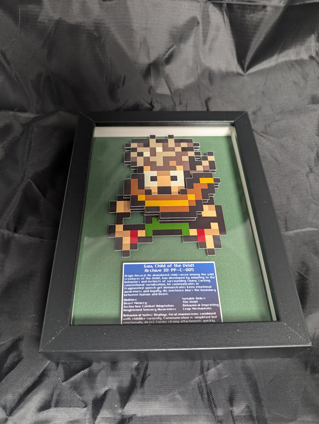 Gau Special Edition FFVI 5x7 Pixel Preservation