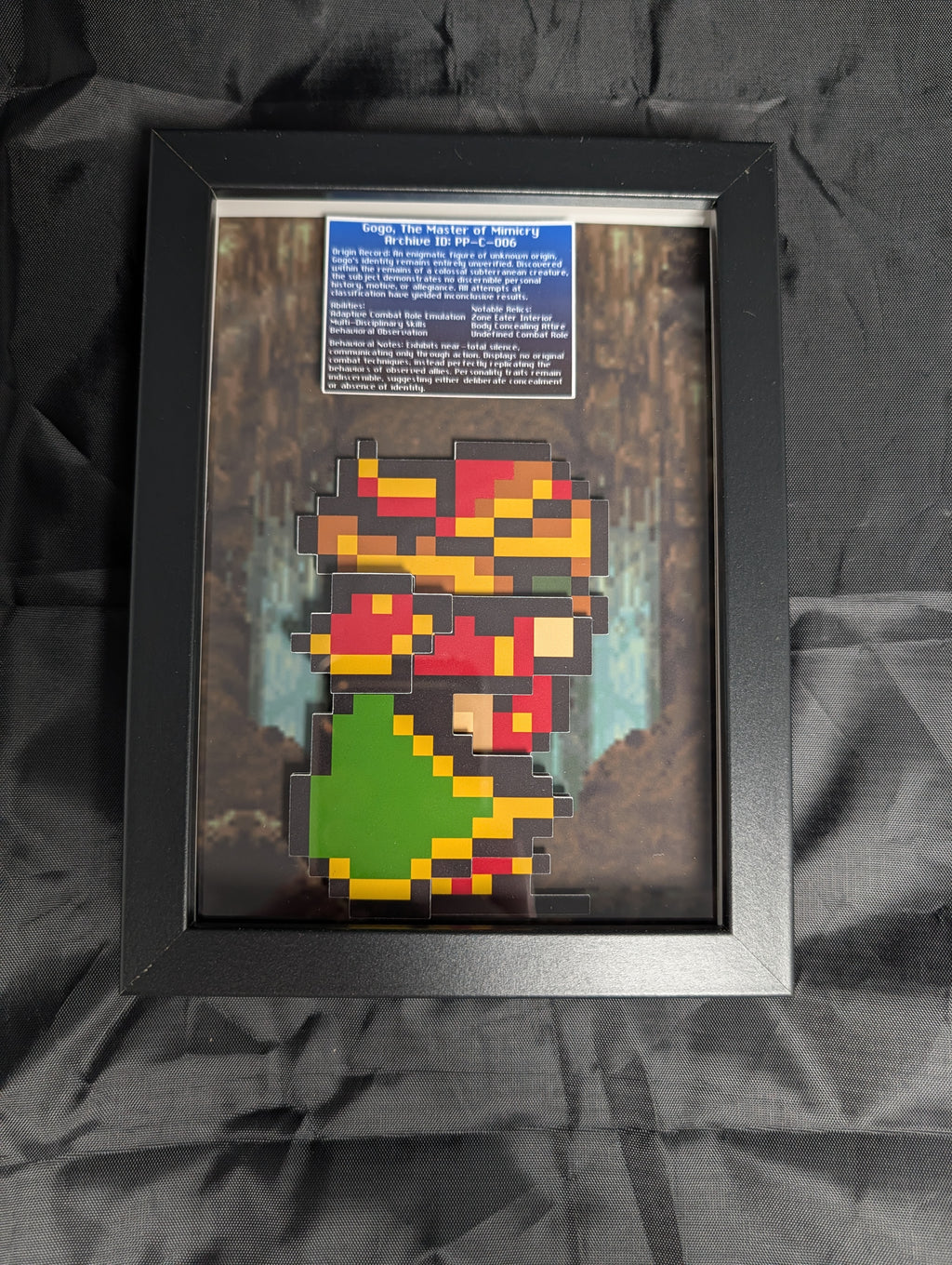 Gogo Special Edition FFVI 5x7 Pixel Preservation