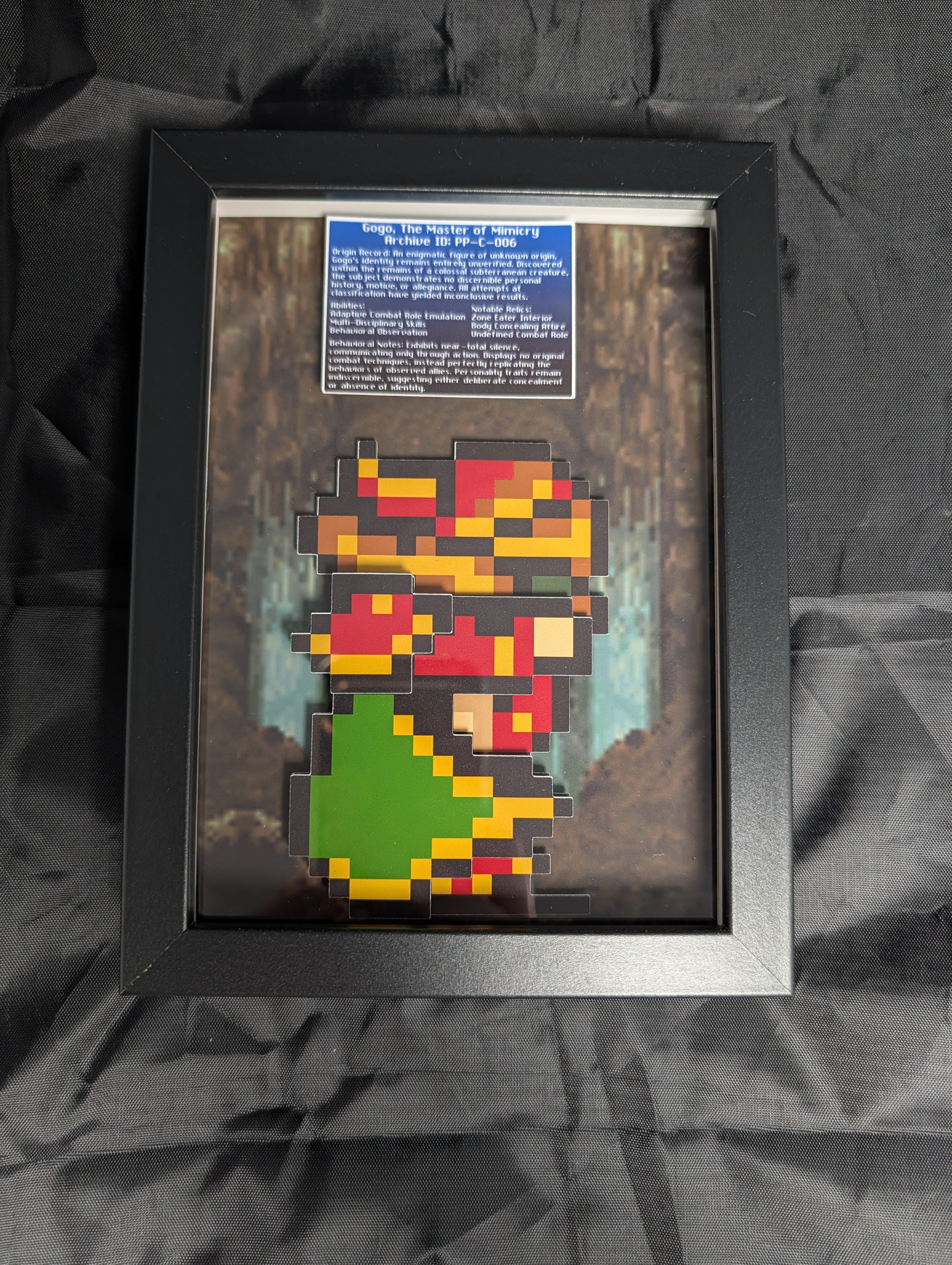 Gogo Special Edition FFVI 5x7 Pixel Preservation
