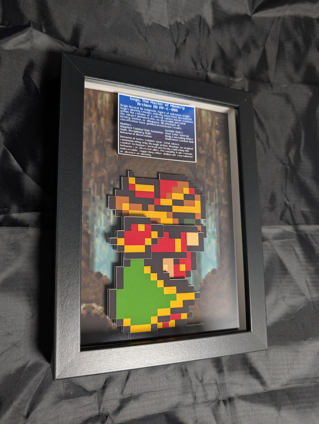 Gogo Special Edition FFVI 5x7 Pixel Preservation
