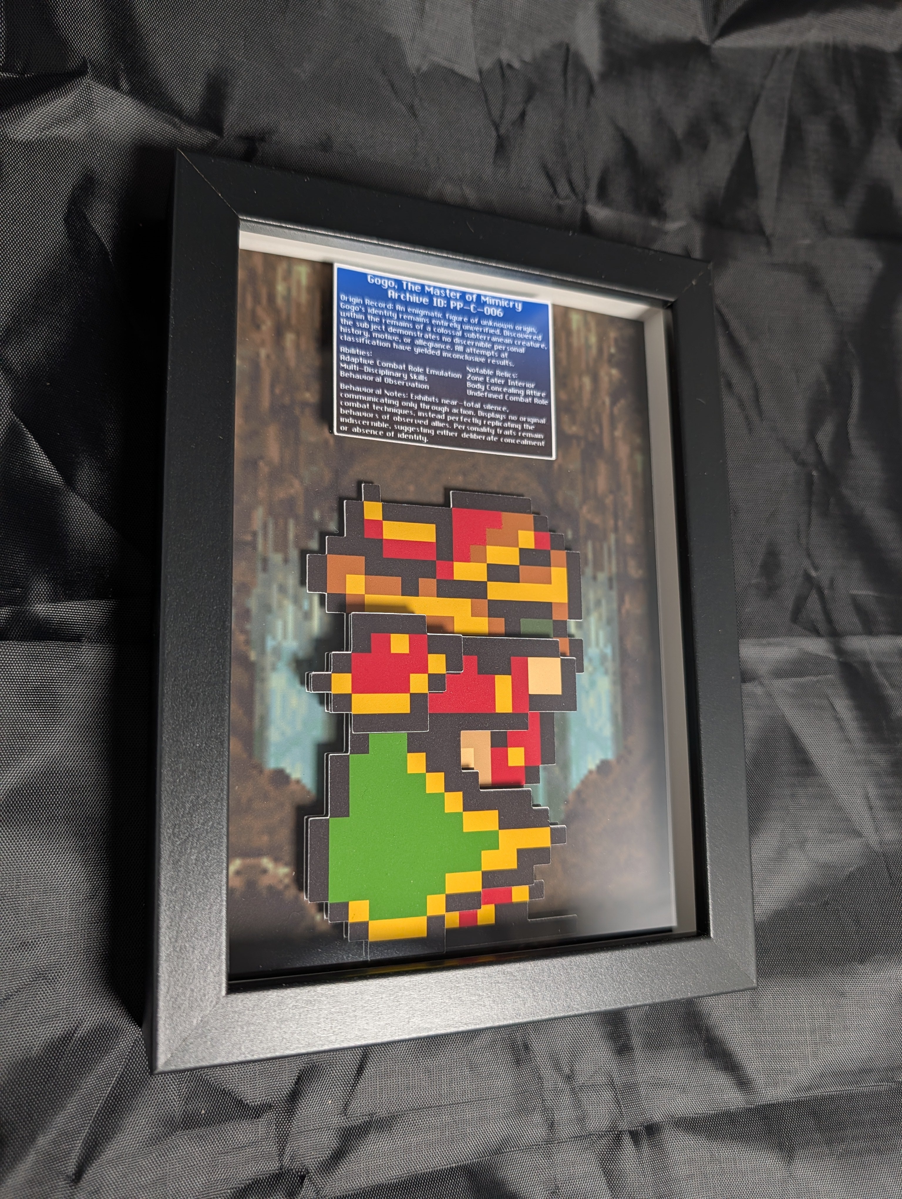Gogo Special Edition FFVI 5x7 Pixel Preservation