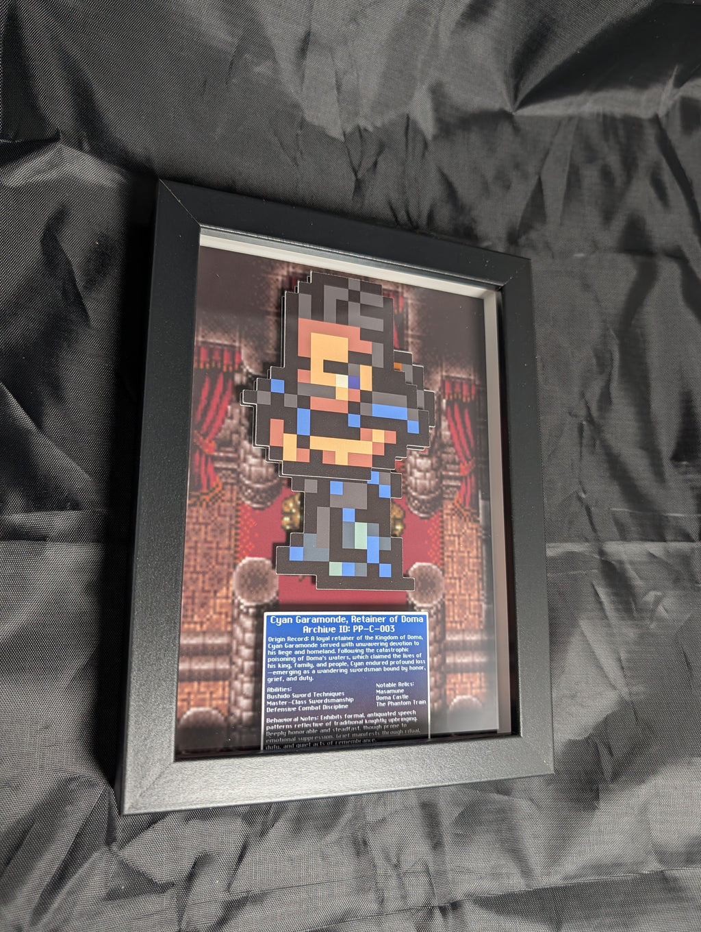 Cyan Garamonde Special Edition FFVI 5x7 Pixel Preservation