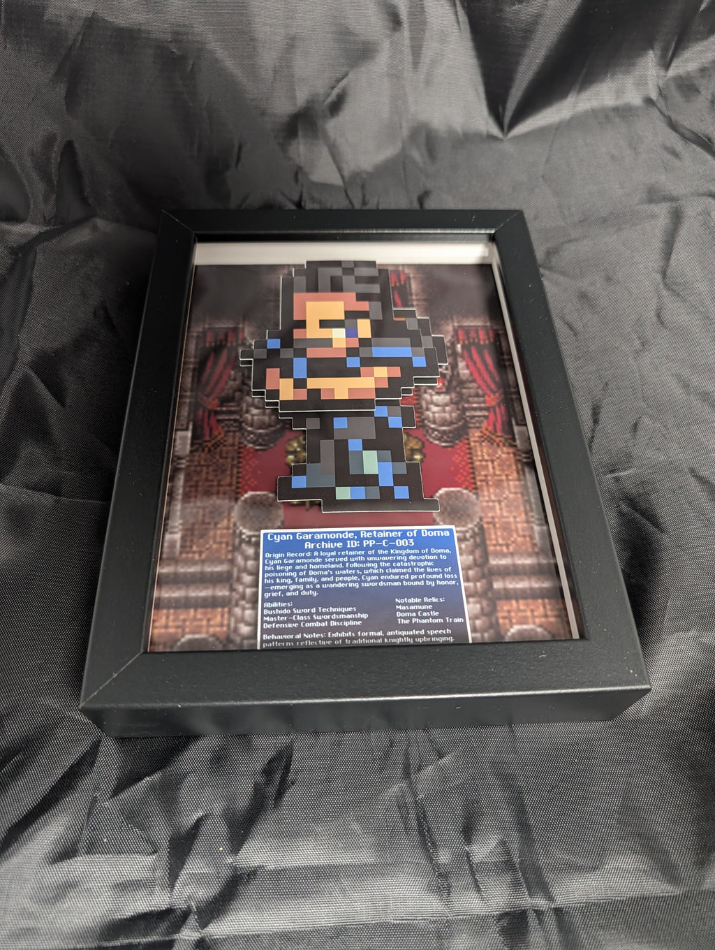 Cyan Garamonde Special Edition FFVI 5x7 Pixel Preservation