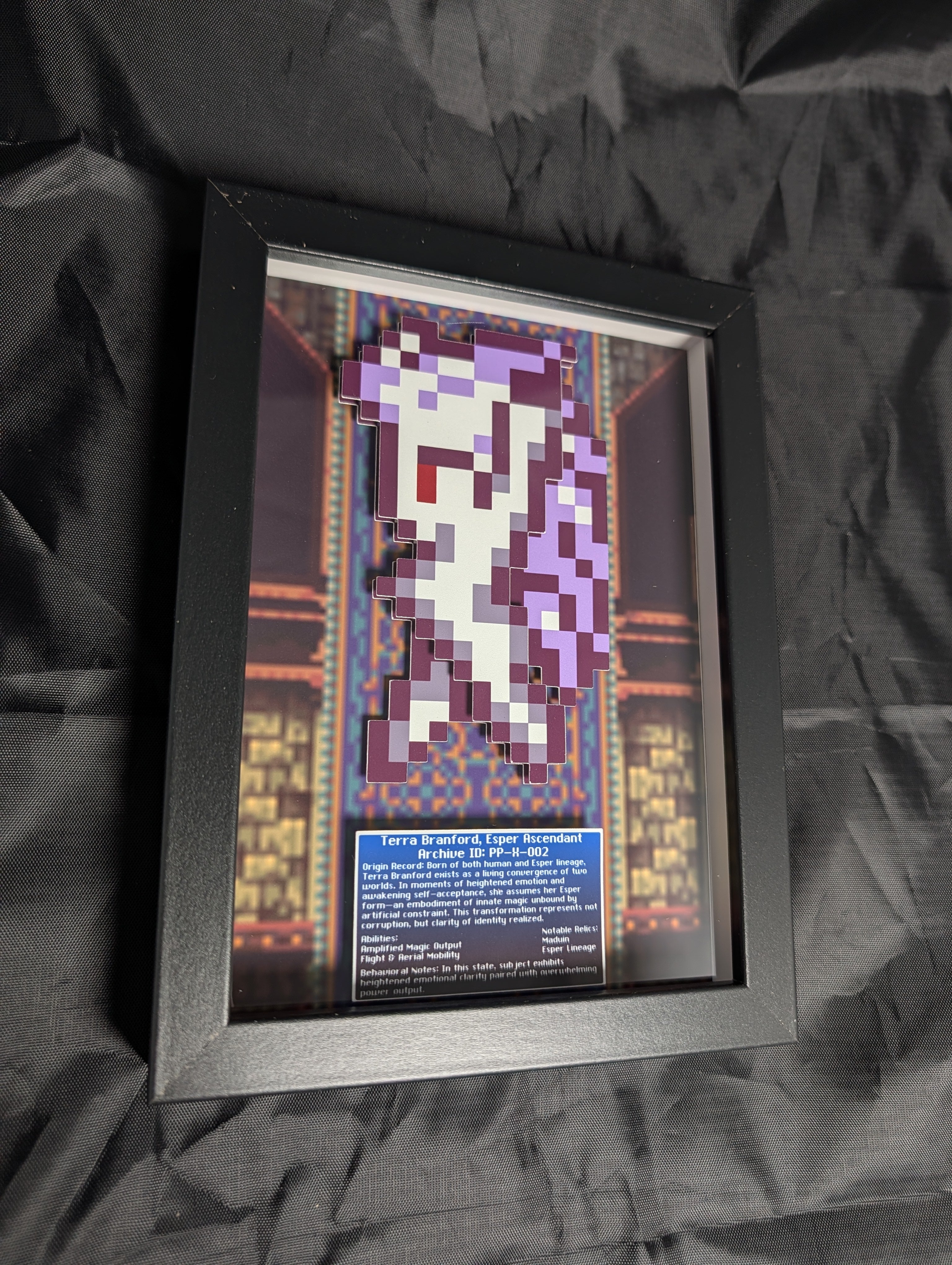 Terra Branford (Esper Form) Special Edition FFVI 5x7 Pixel Preservation