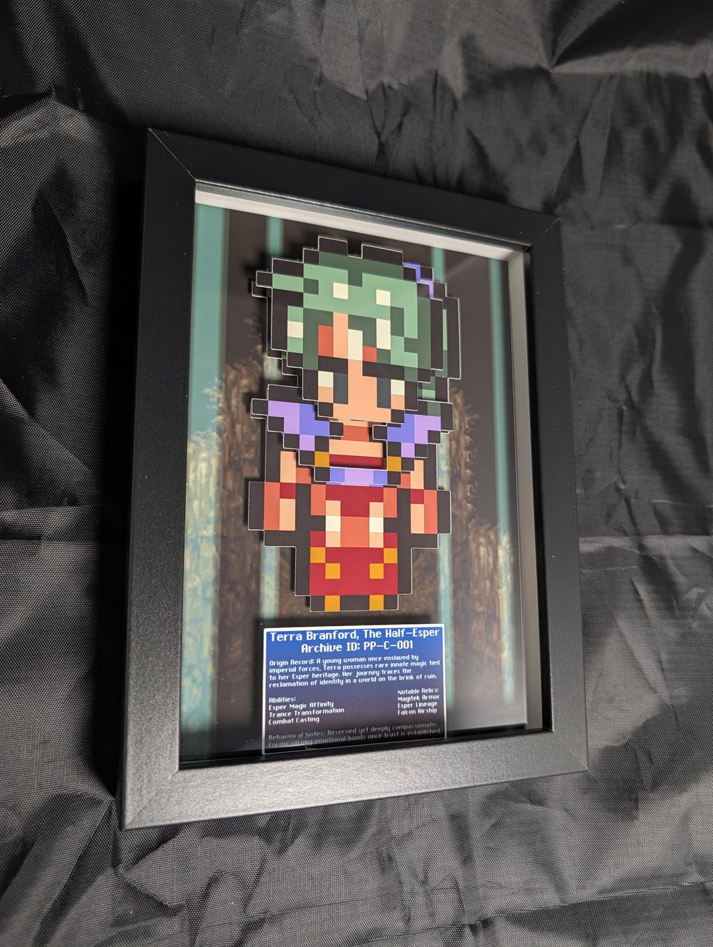 Terra Branford (Human Form) Special Edition FFVI 5x7 Pixel Preservation