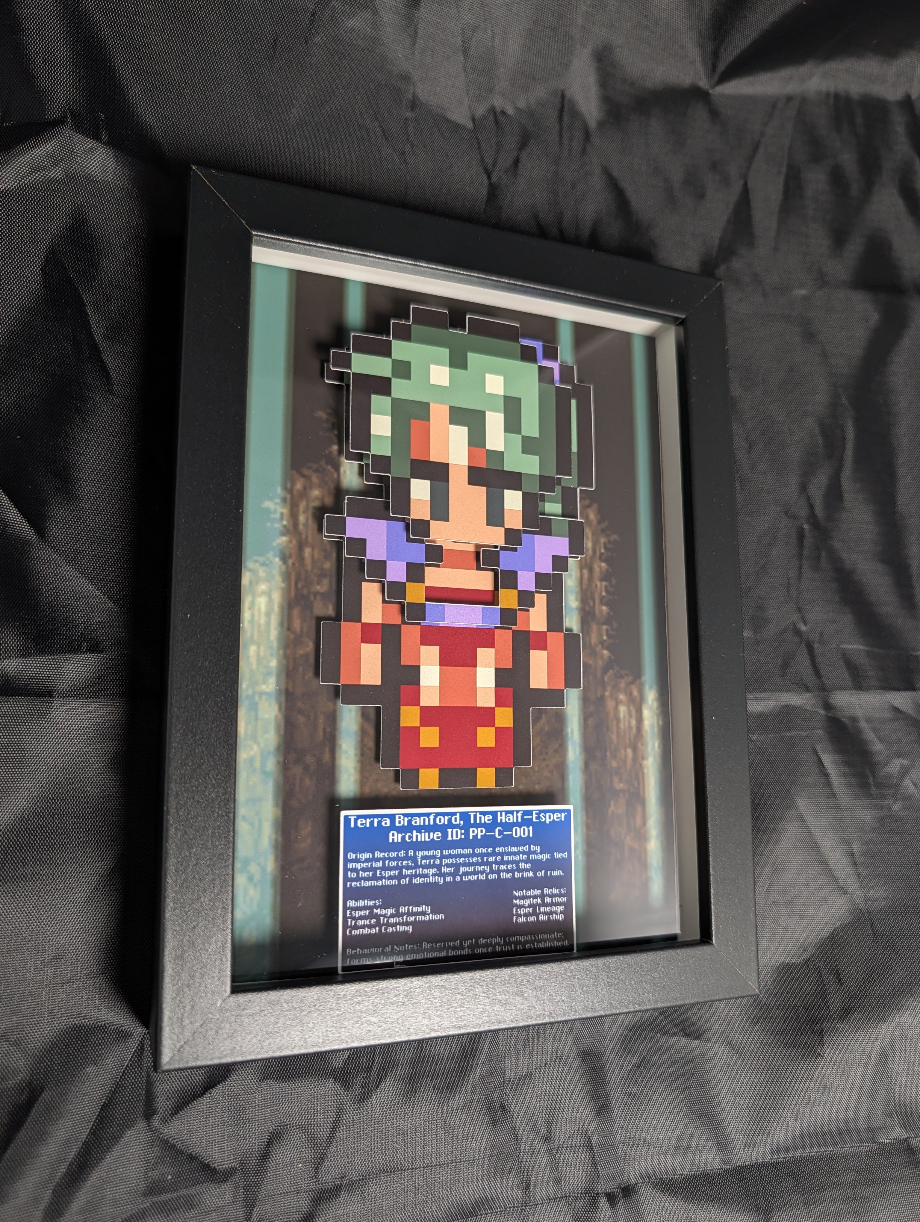 Terra Branford (Human Form) Special Edition FFVI 5x7 Pixel Preservation