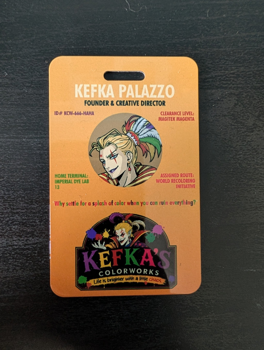 Kefka's Colorworks Onboarding Kit