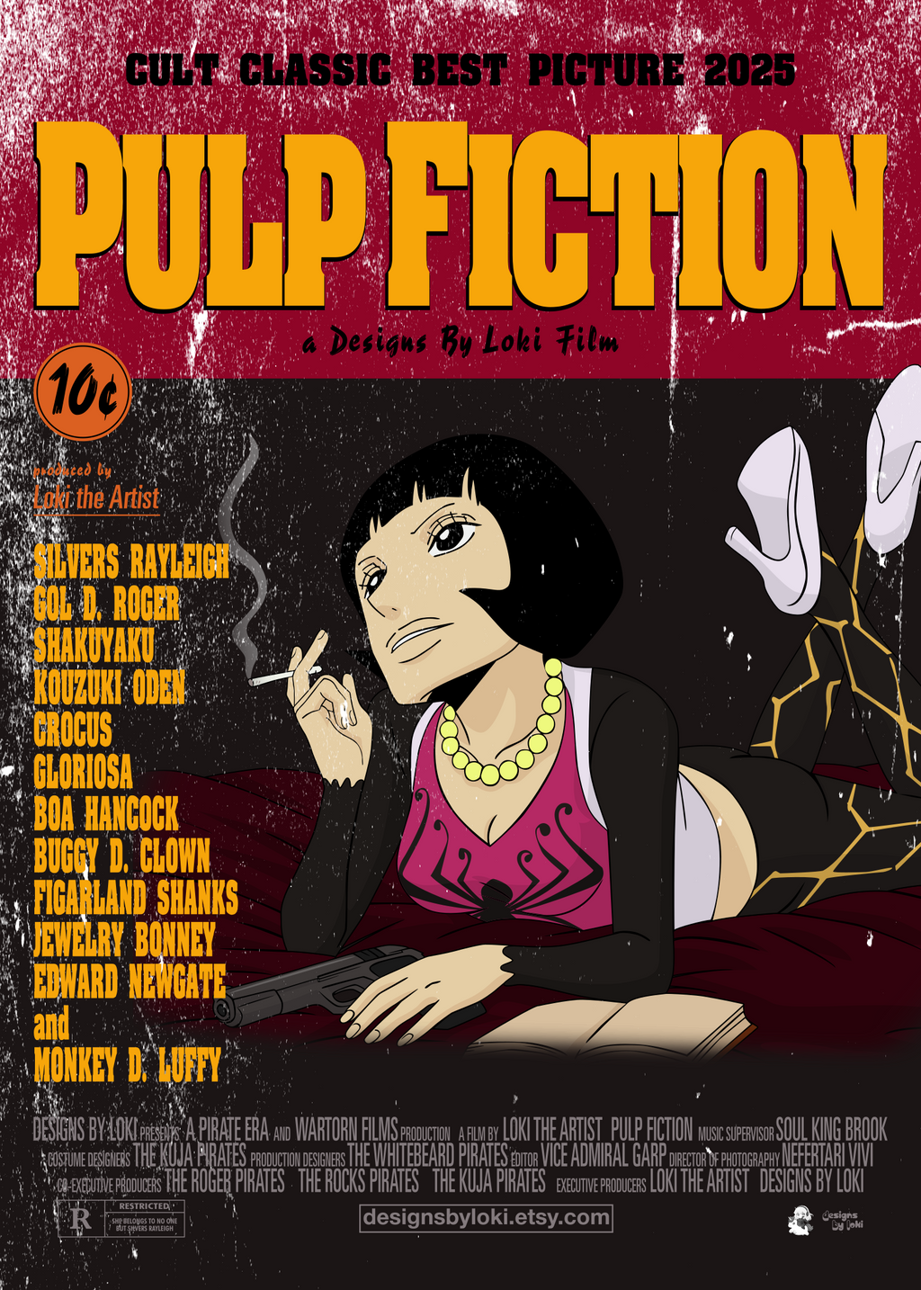 Pulp Fiction Movie Poster Art Print