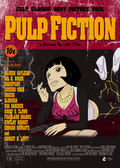 Pulp Fiction Movie Poster Art Print