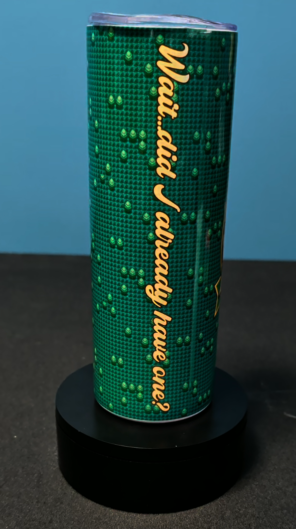 Oak's Amnesia Ale Pokemon Inspired Tumbler