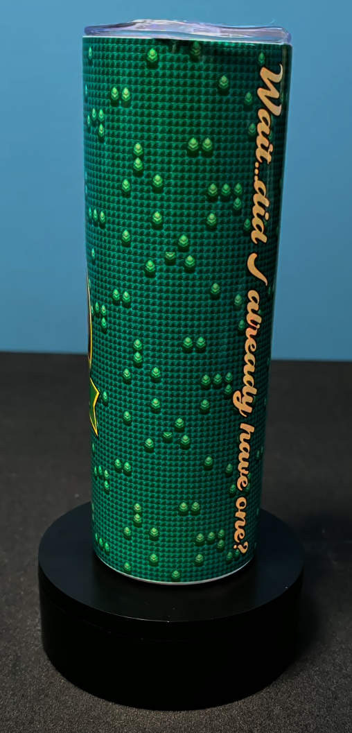Oak's Amnesia Ale Pokemon Inspired Tumbler