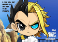Vegeta x All Might Art Print