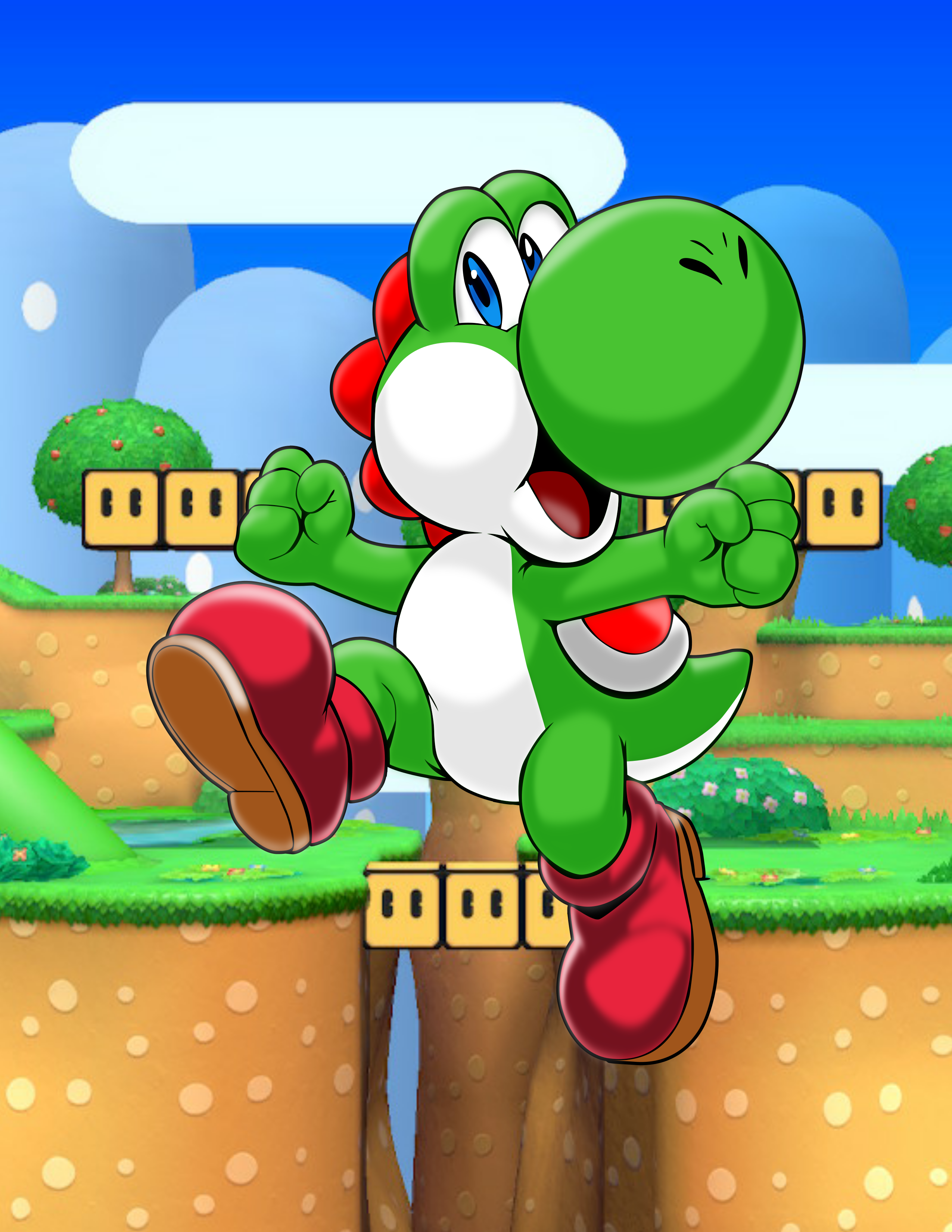 Yoshi Art Print
