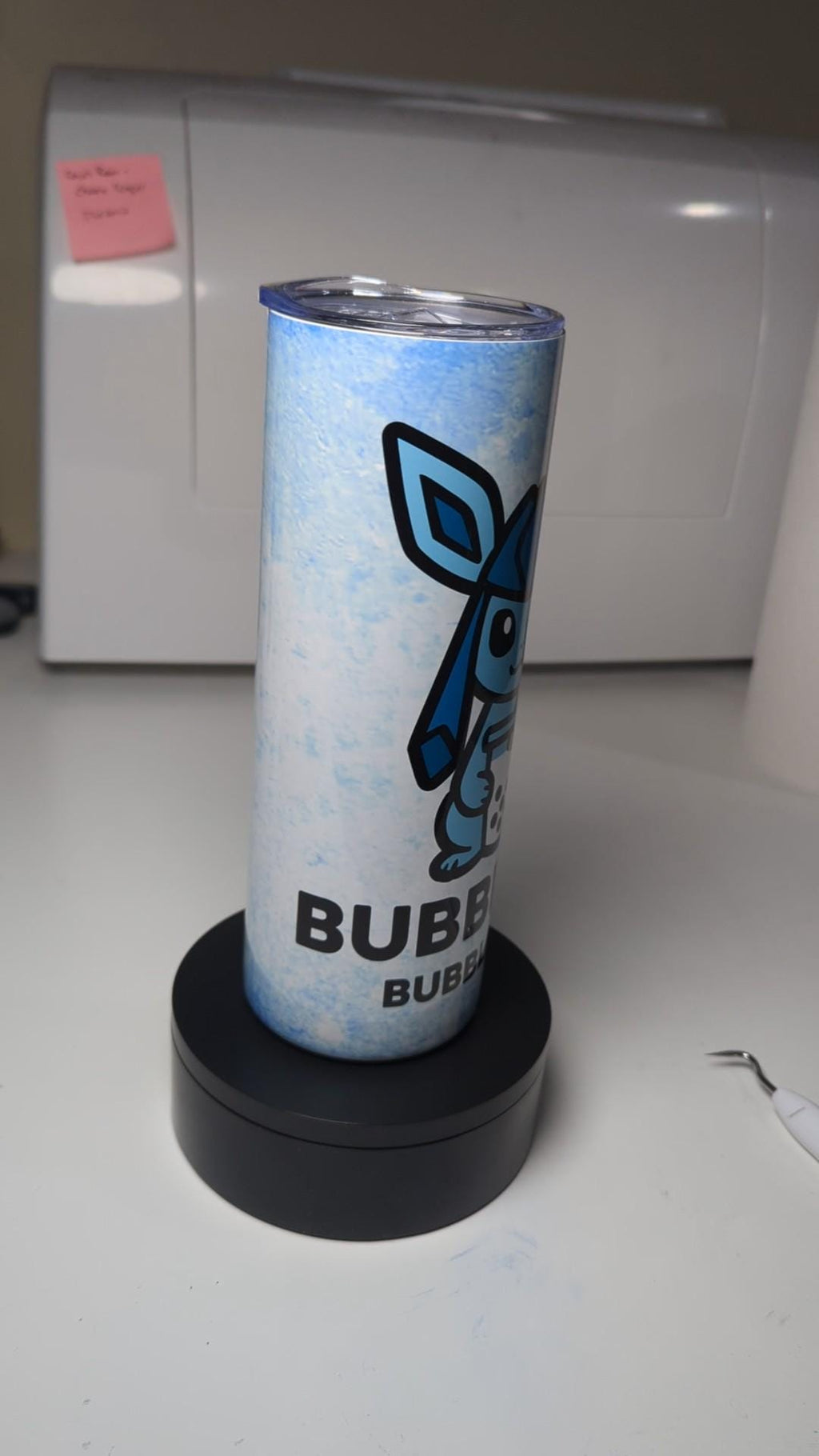 Bubbleon Glaceon Pokemon Boba Bubble Tea Inspired Tumbler