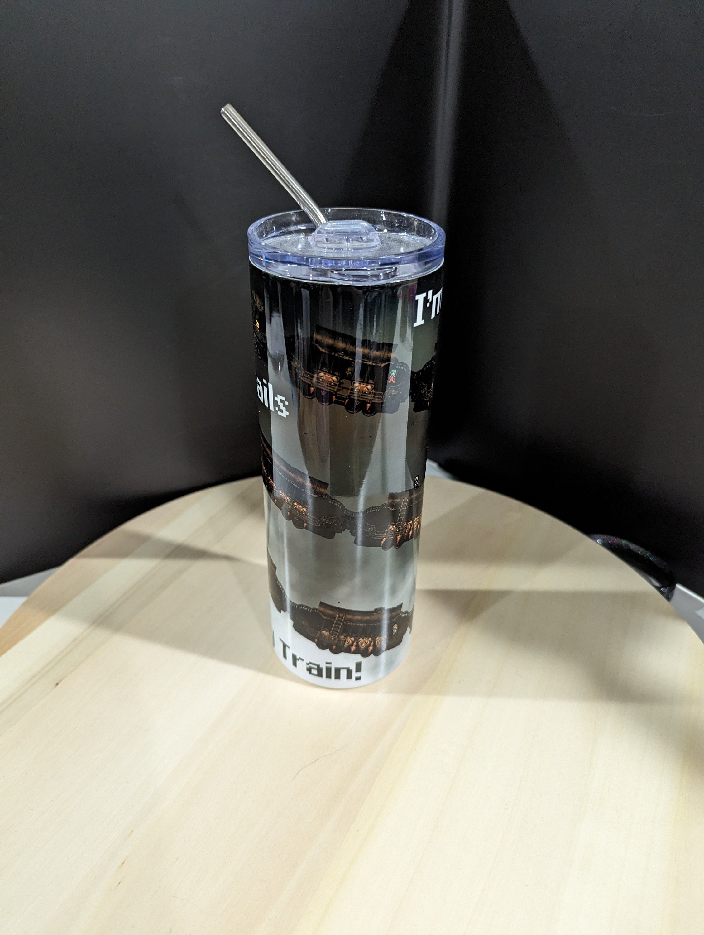 Final Fantasy VI Phantom Train x Crazy Train Tumbler