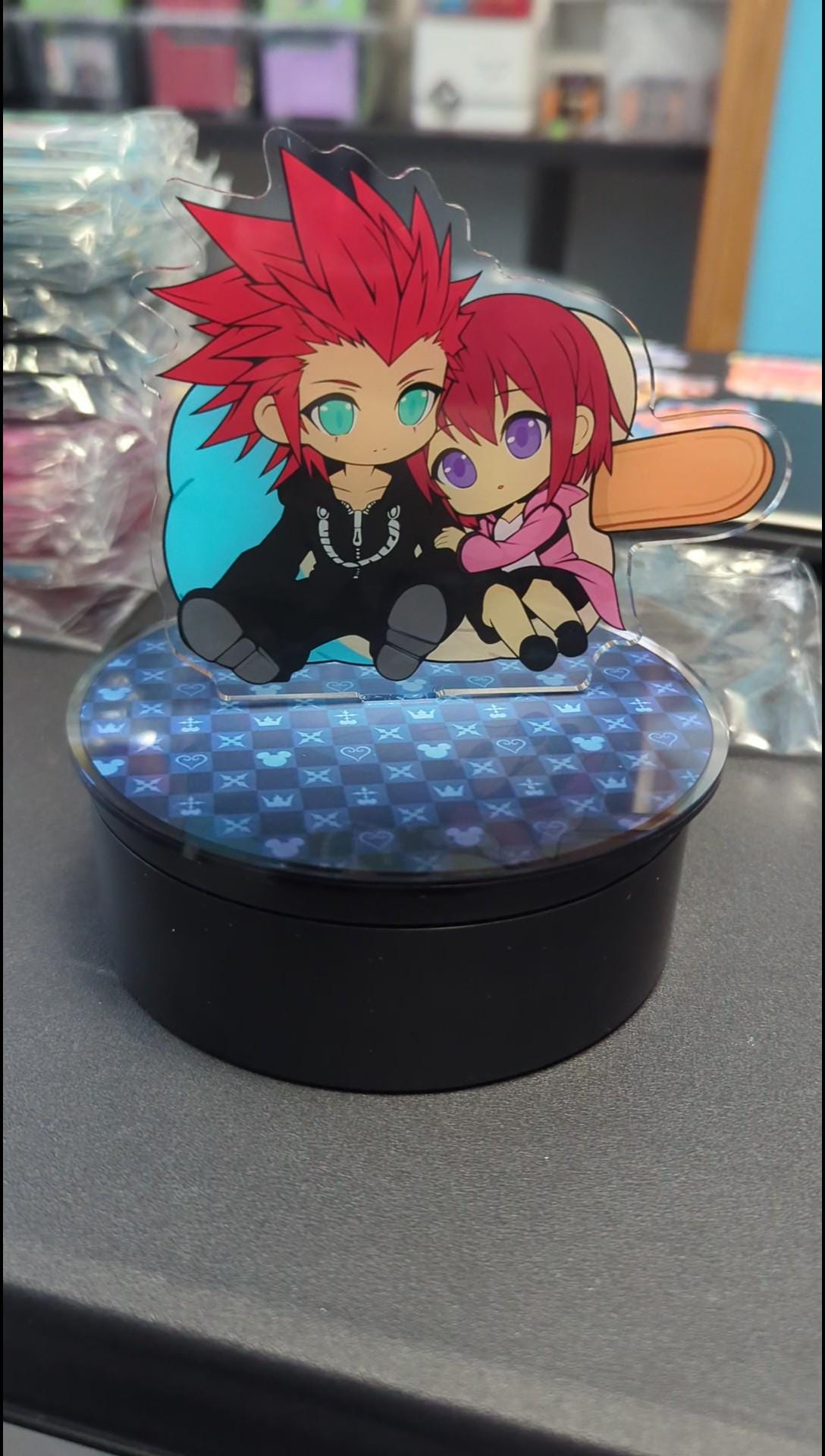 Axel x Kairi Kingdom Hearts Inspired Acrylic Standee