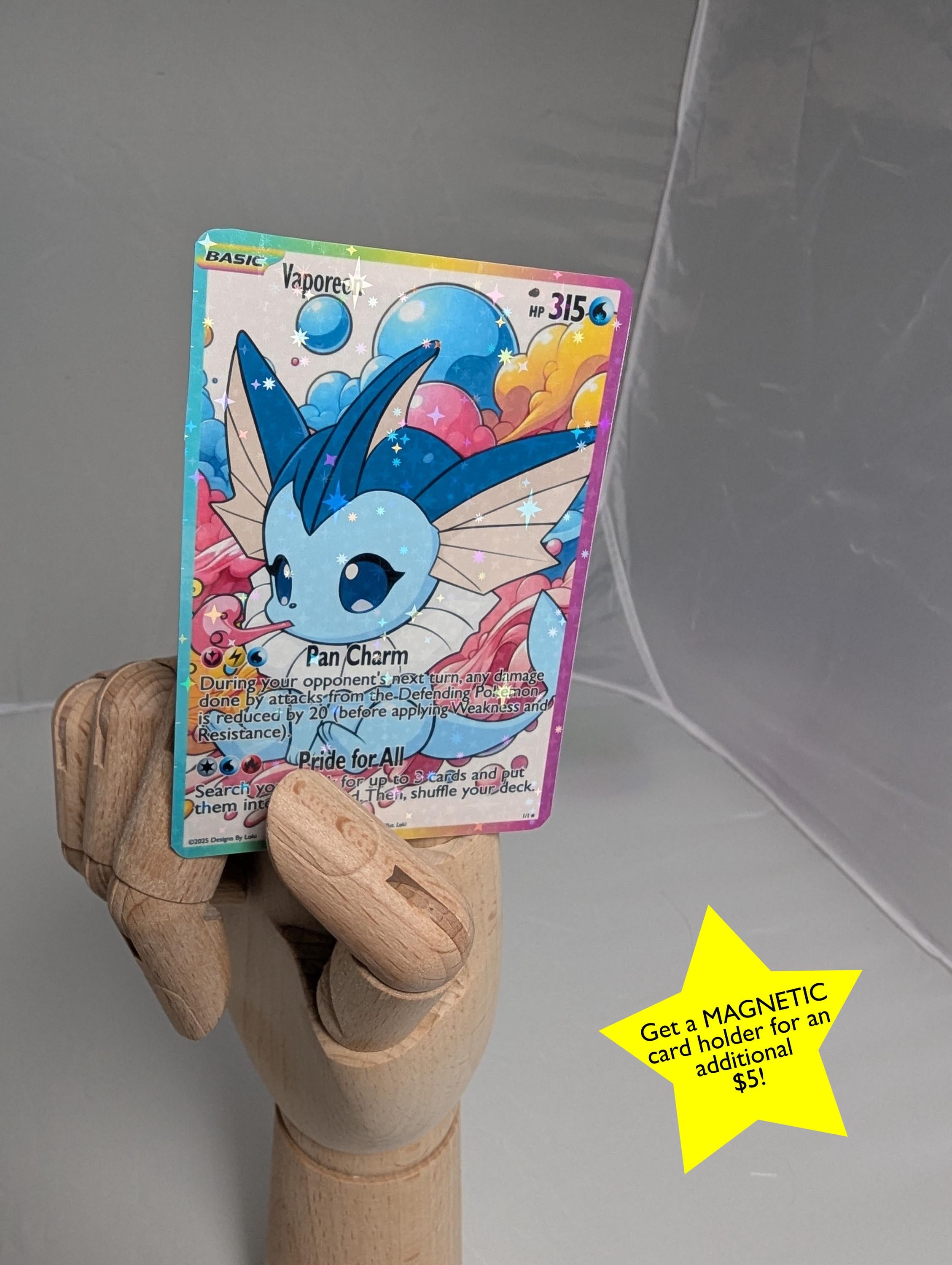 Pride Eeveelution Inspired Orica Cards, LGBTQIA Pride