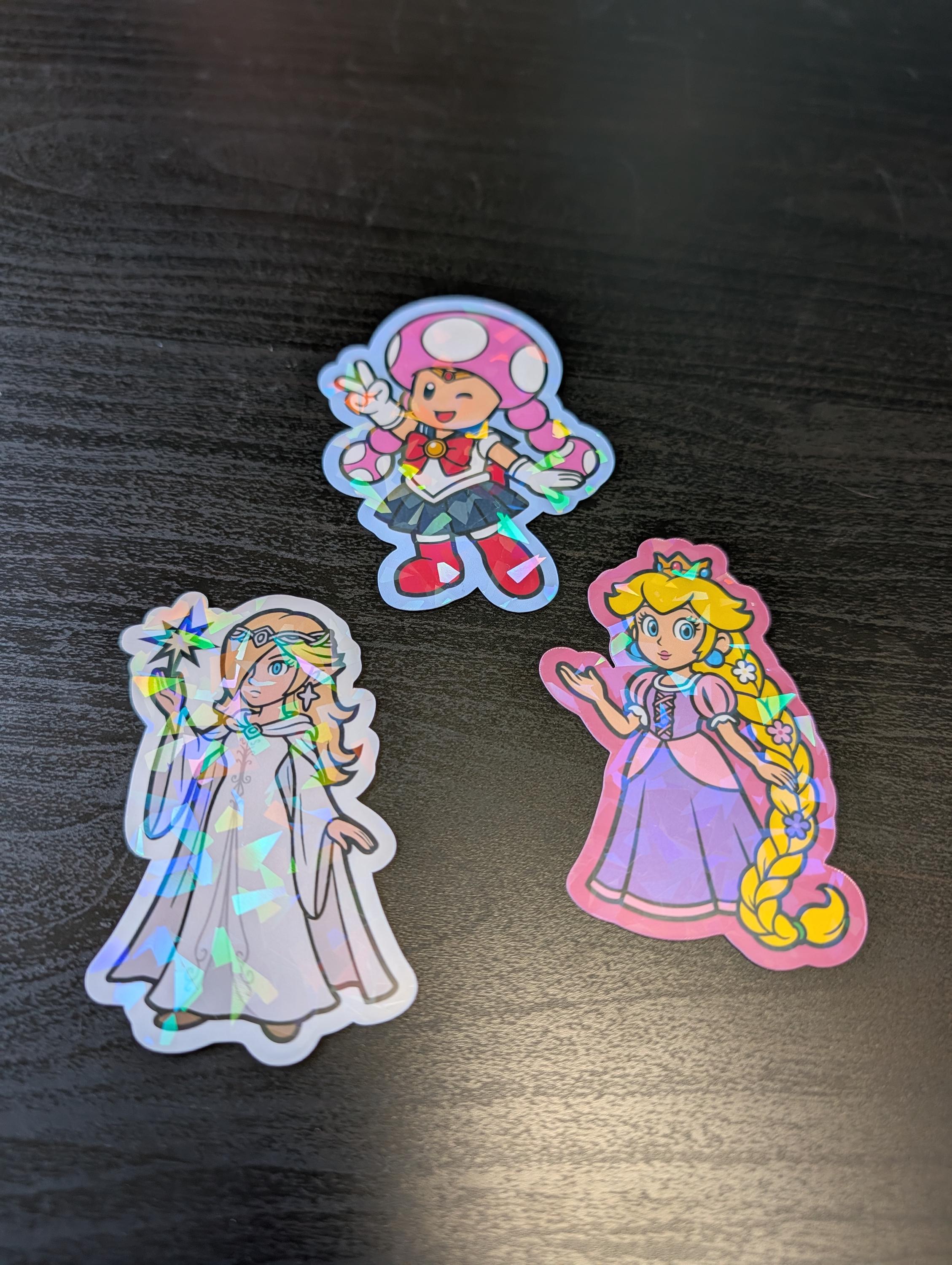 Super Mario Inspired Halloween Party Stickers