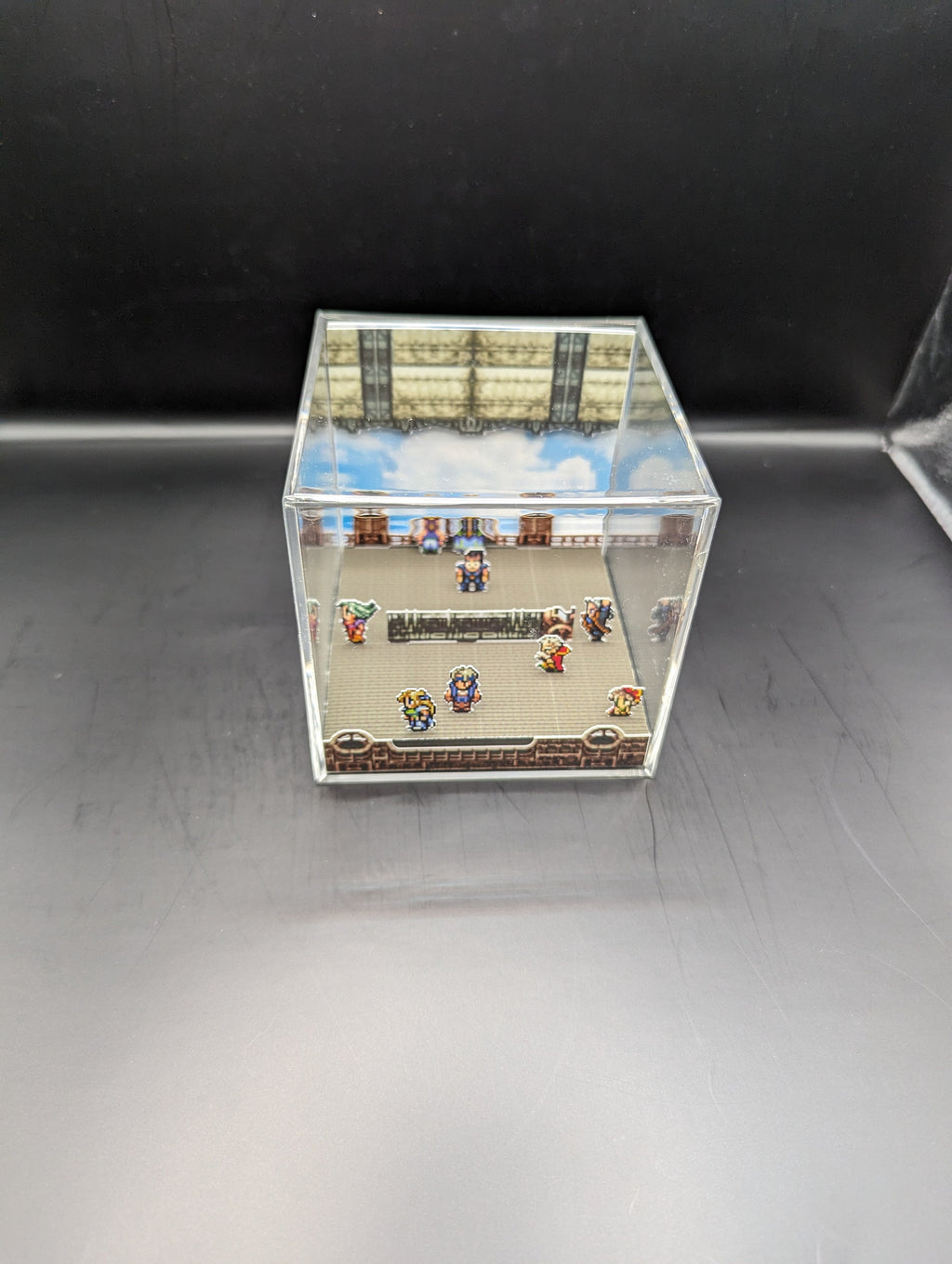 Airship Blackjack Diorama Cube