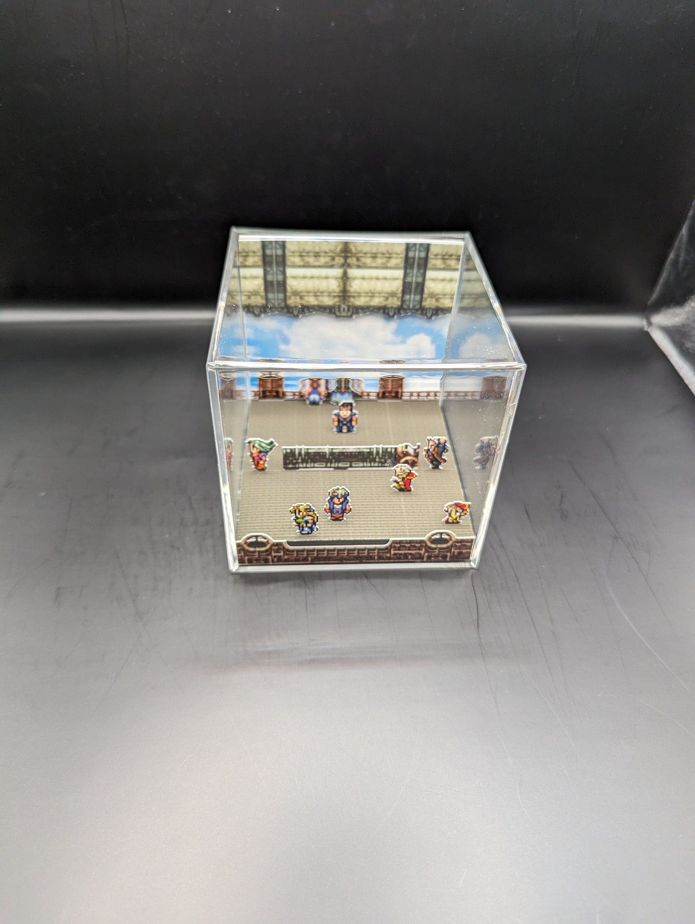 Airship Blackjack Diorama Cube