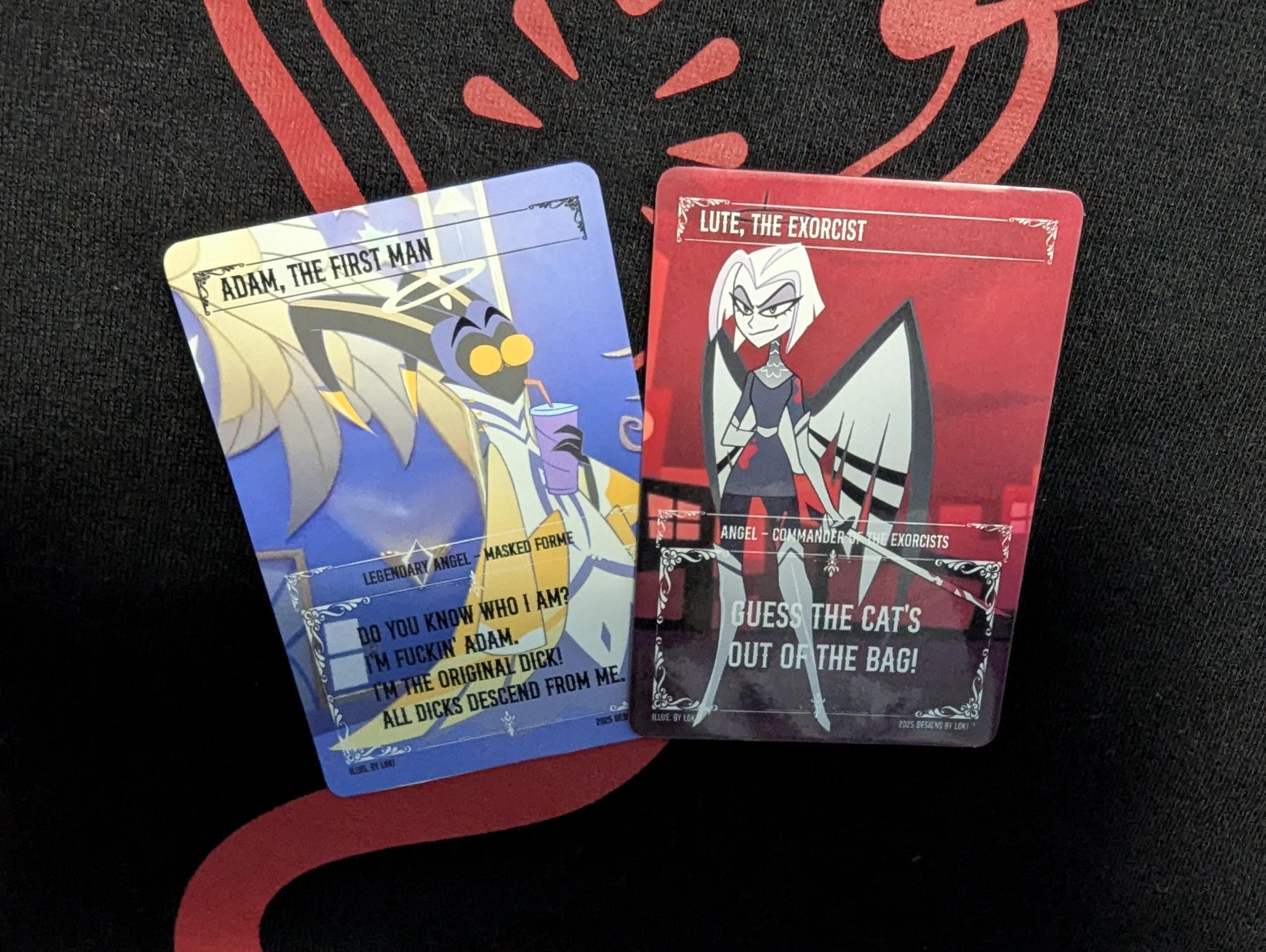 Demonix Trading Cards Series 1 inspired by Hazbin Hotel