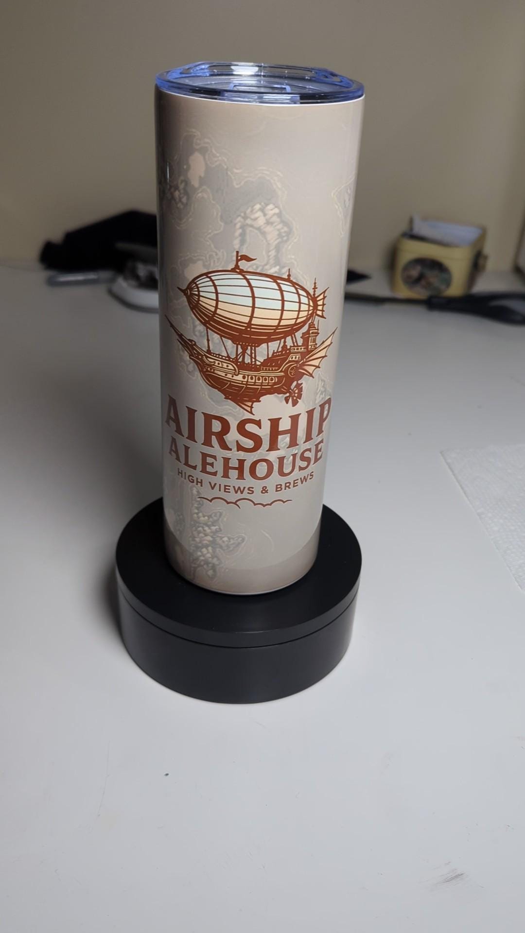 Airship Alehouse Final Fantasy VI Airship Blackjack Inspired Tumbler